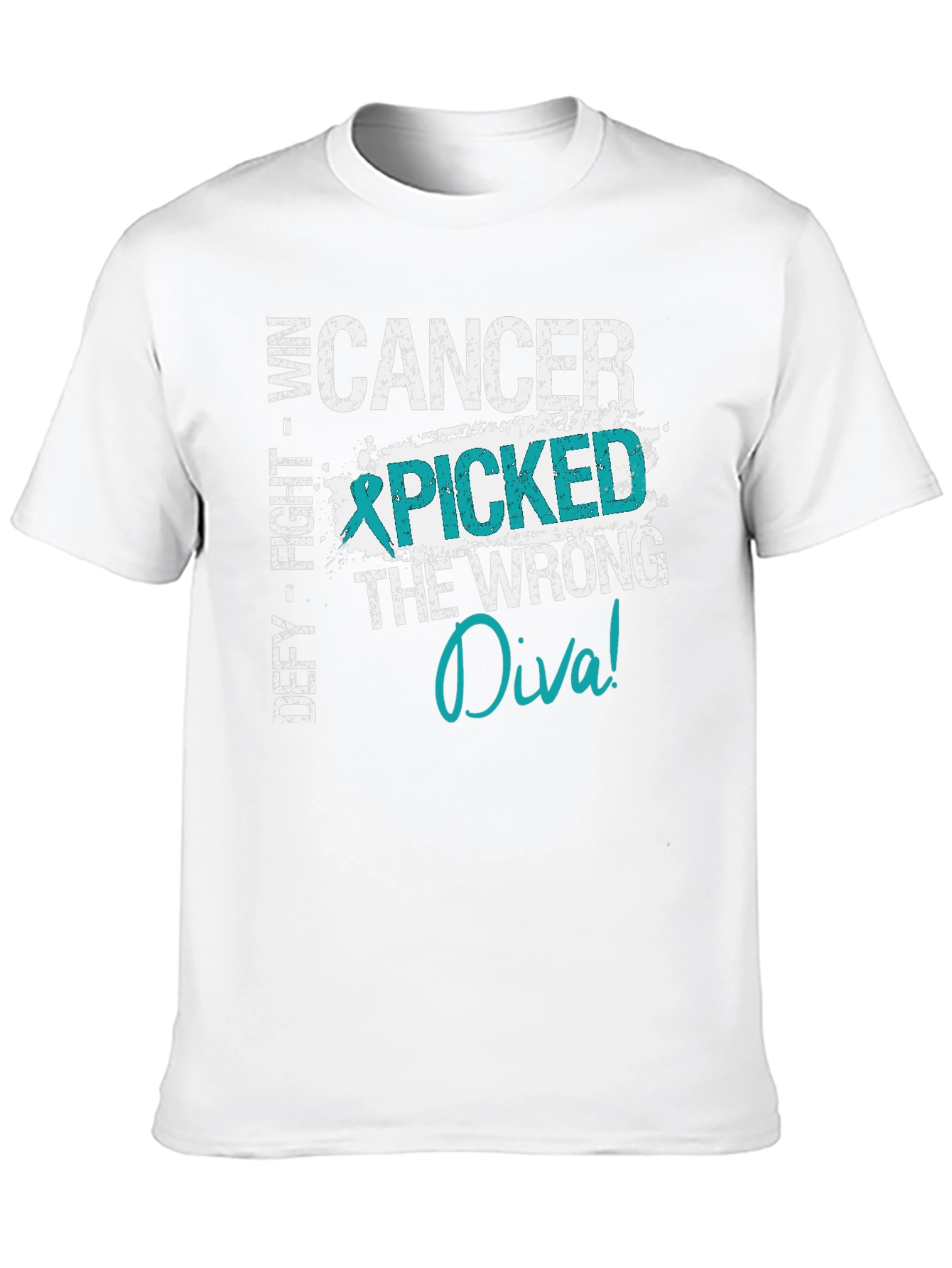 Cancer Picked the Wrong Diva T-Shirt