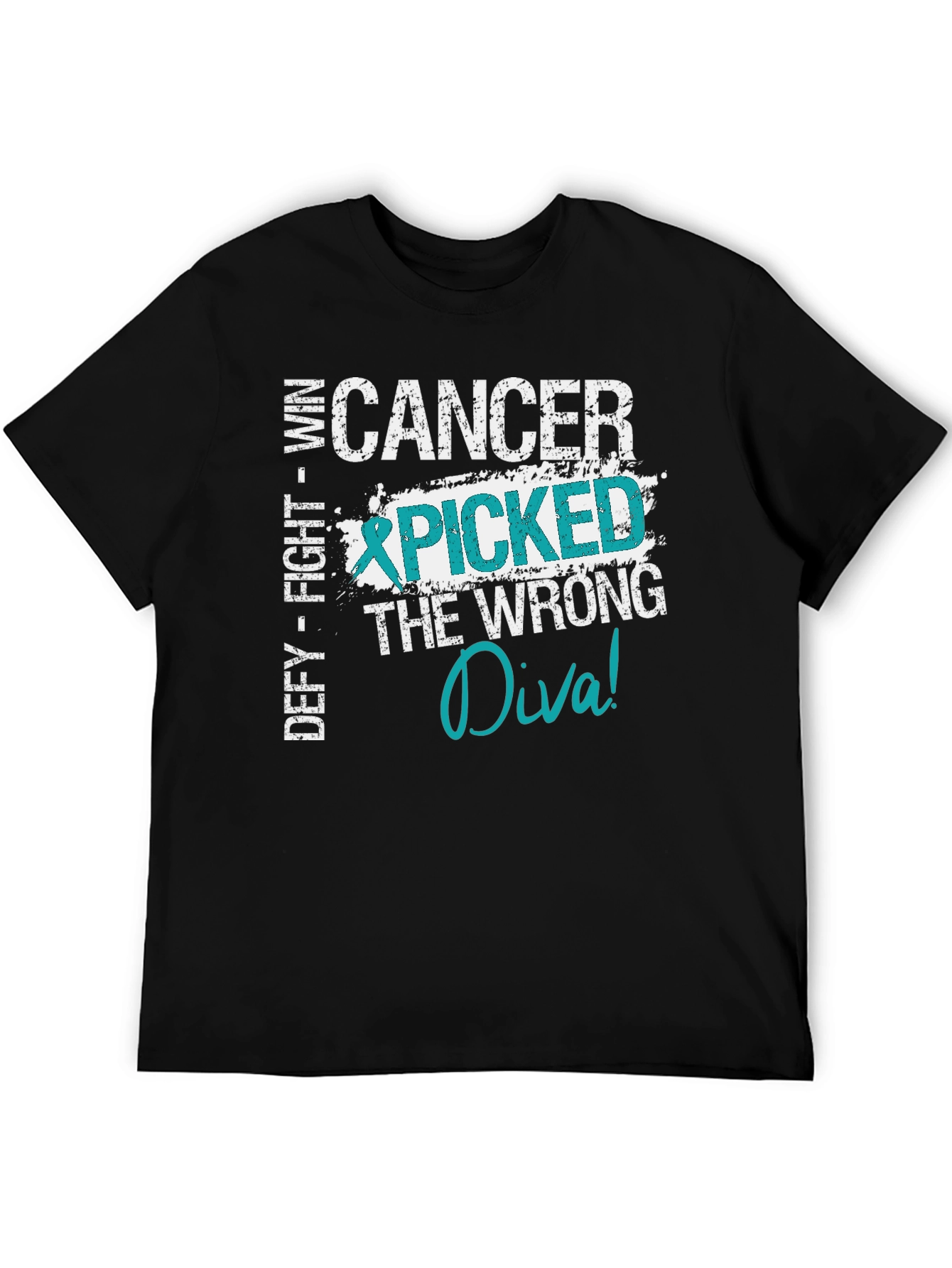 Cancer Picked the Wrong Diva T-Shirt
