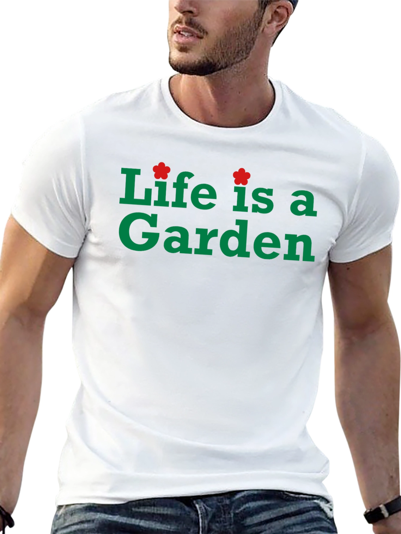 Life is a Garden Black T-Shirt