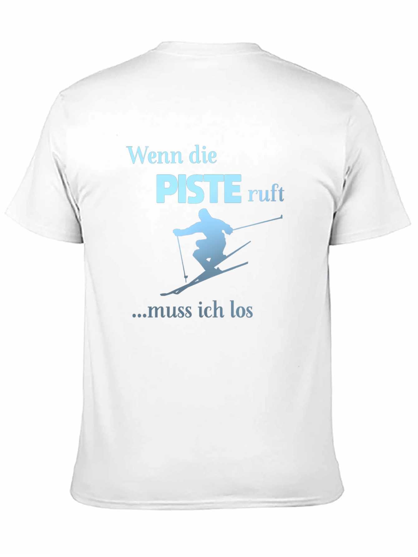 Ski Slope Calling T-Shirt - Winter Sports Tee
