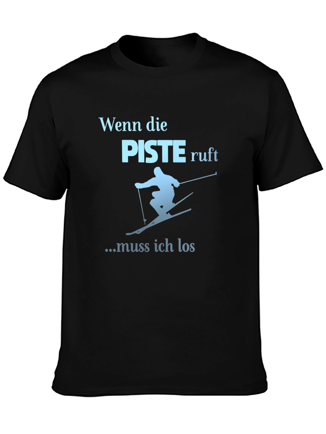 Ski Slope Calling T-Shirt - Winter Sports Tee