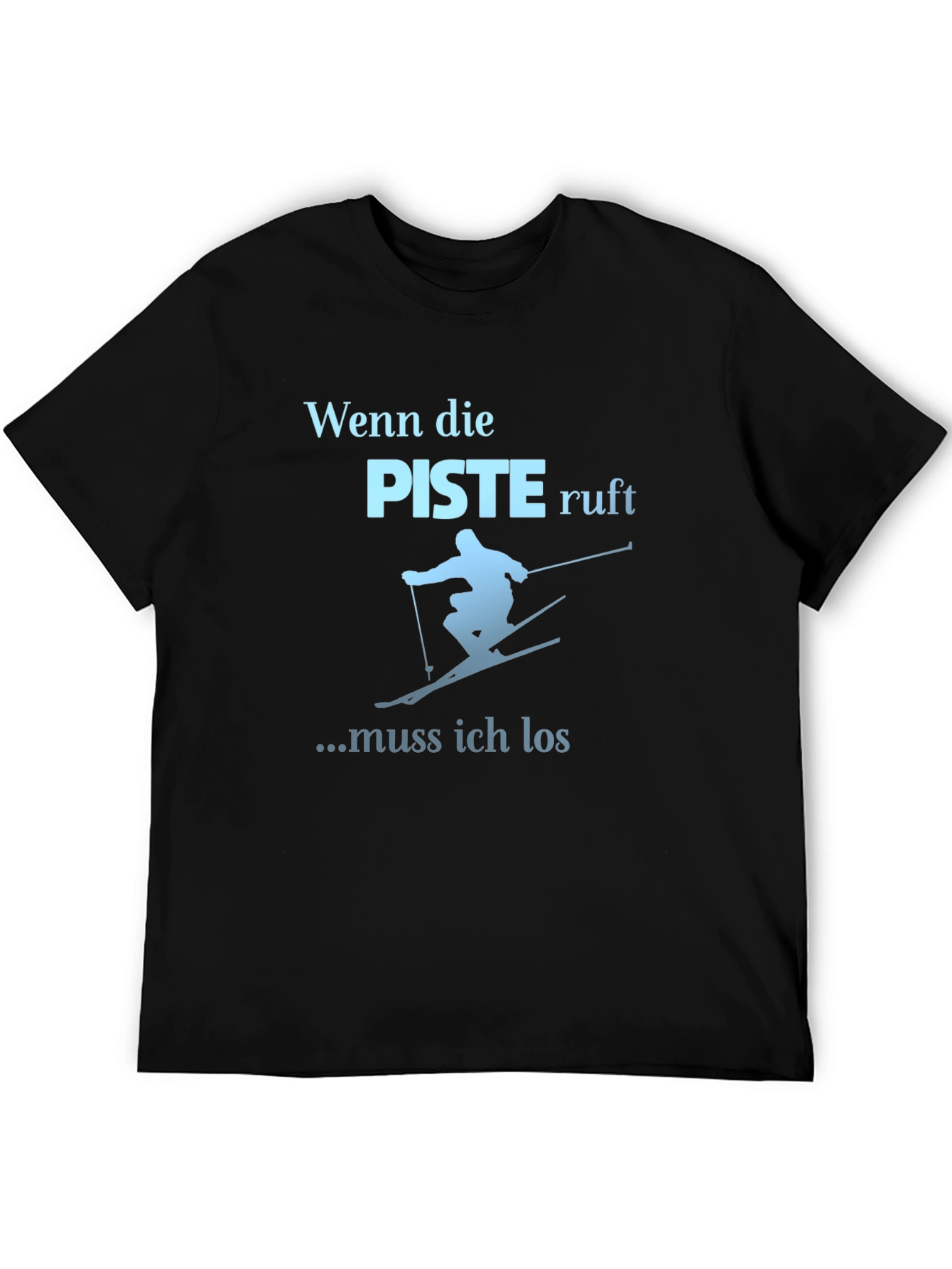 Ski Slope Calling T-Shirt - Winter Sports Tee