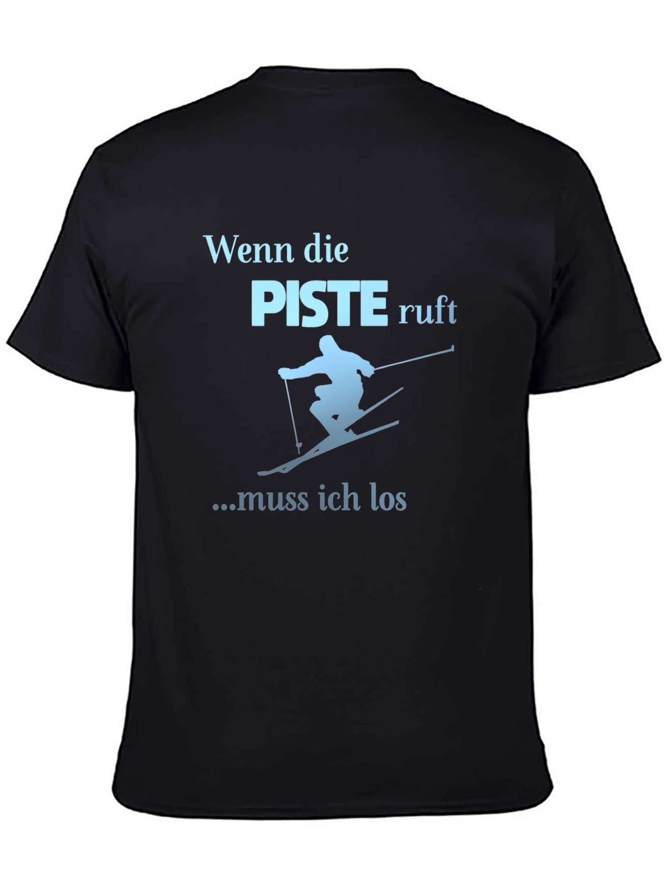 Ski Slope Calling T-Shirt - Winter Sports Tee