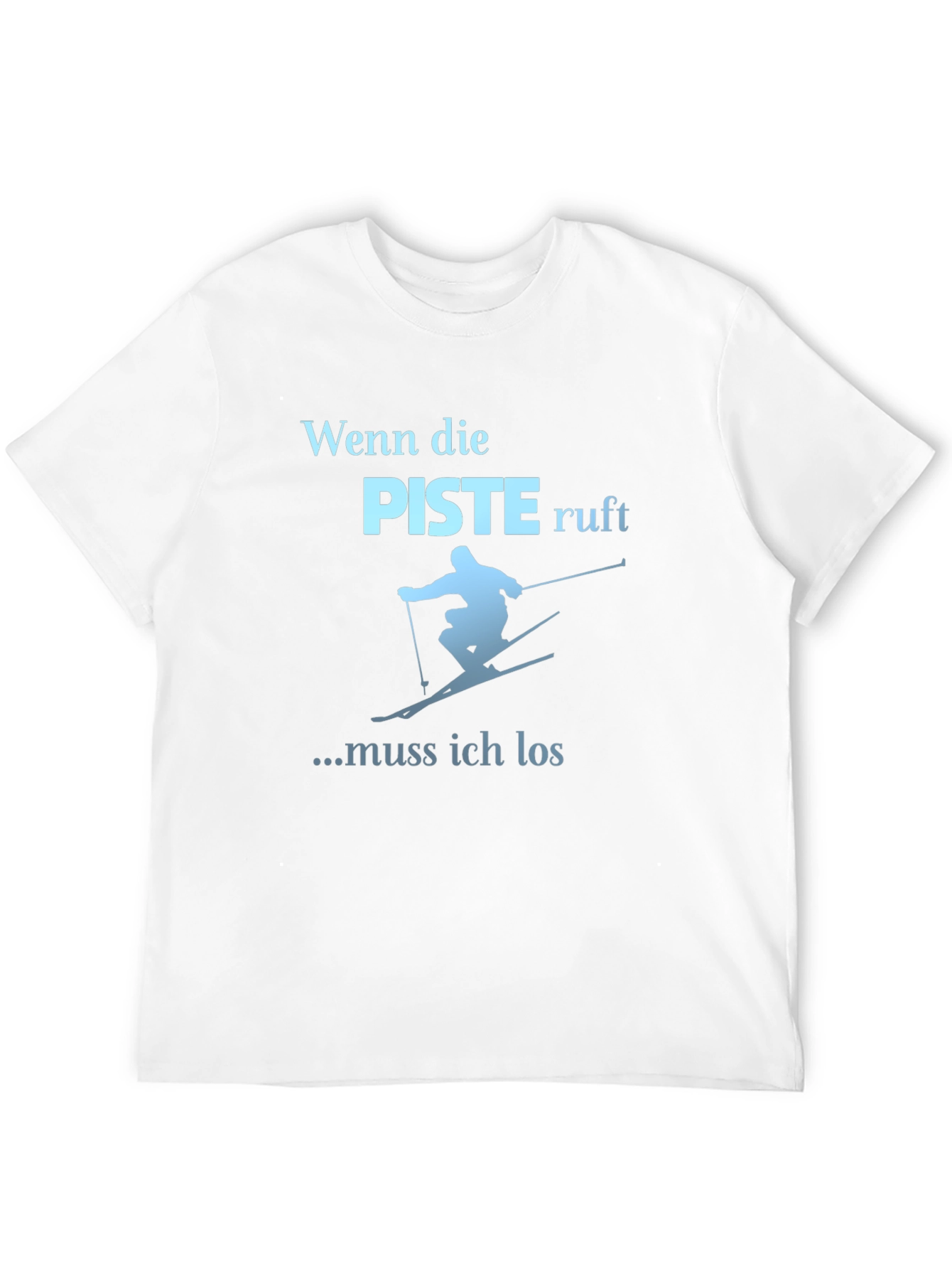 Ski Slope Calling T-Shirt - Winter Sports Tee