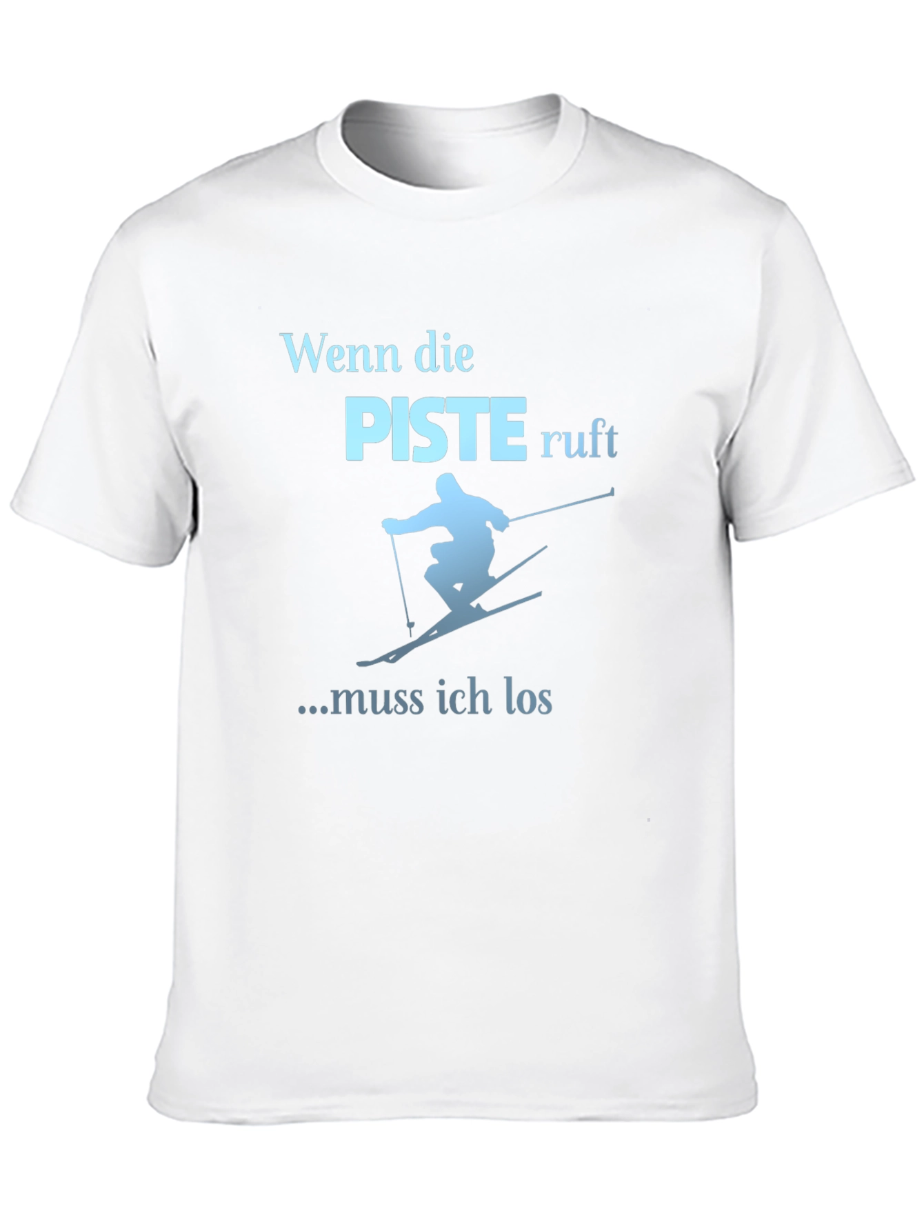 Ski Slope Calling T-Shirt - Winter Sports Tee
