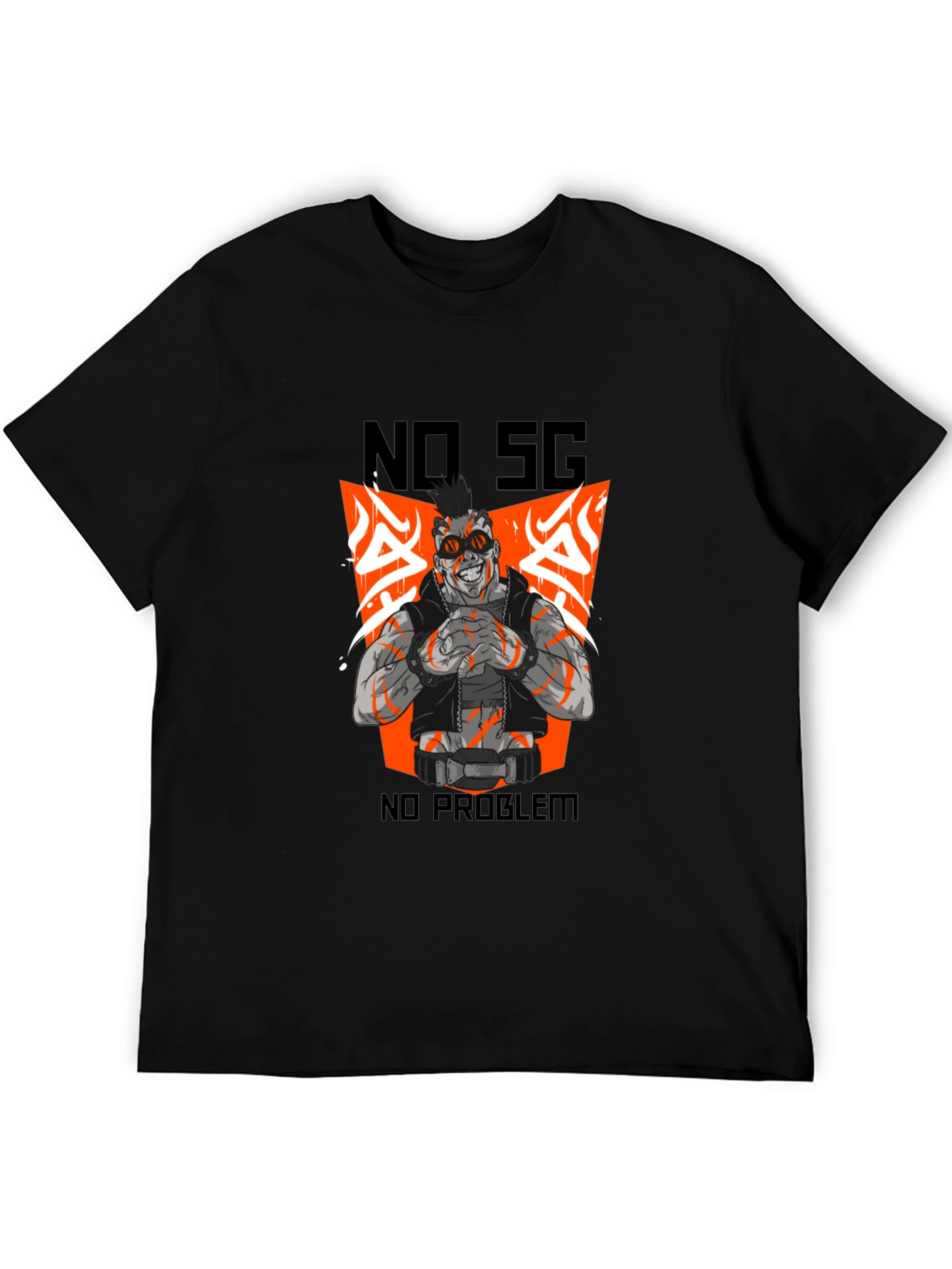 Edgy Graphic Tee - No SG No Problem