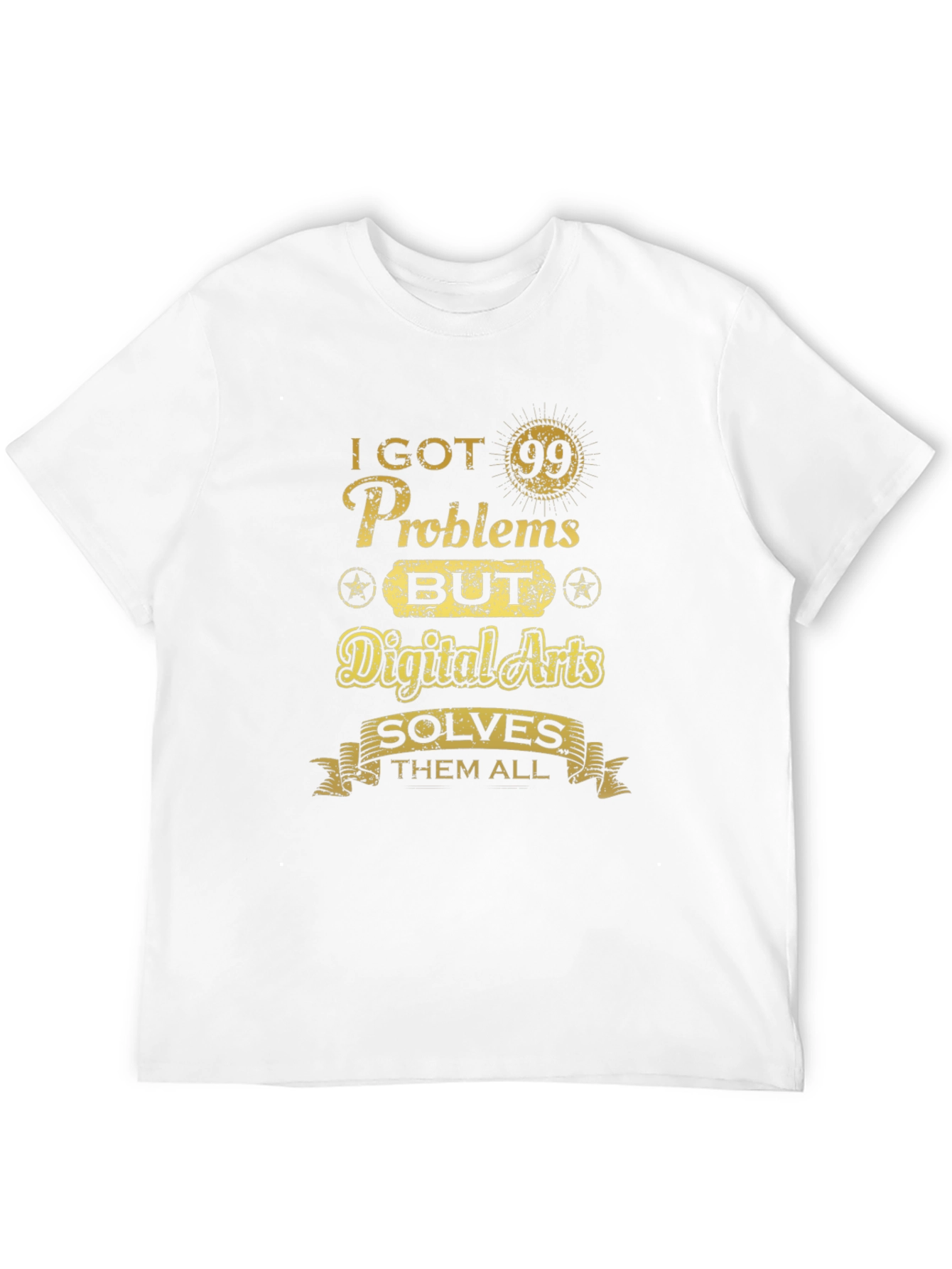 Digital Arts Solves Problems T-Shirt