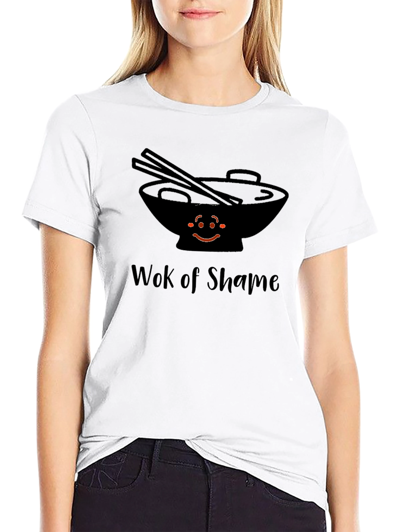 Wok of Shame Funny Graphic Tee