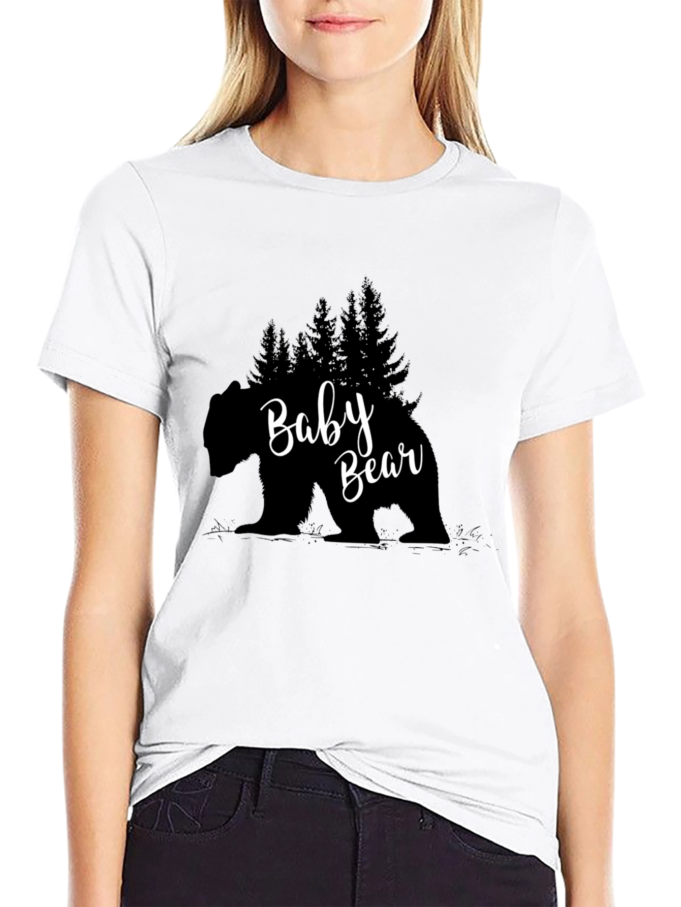 Baby Bear Graphic T-Shirt - Nature Inspired Tee