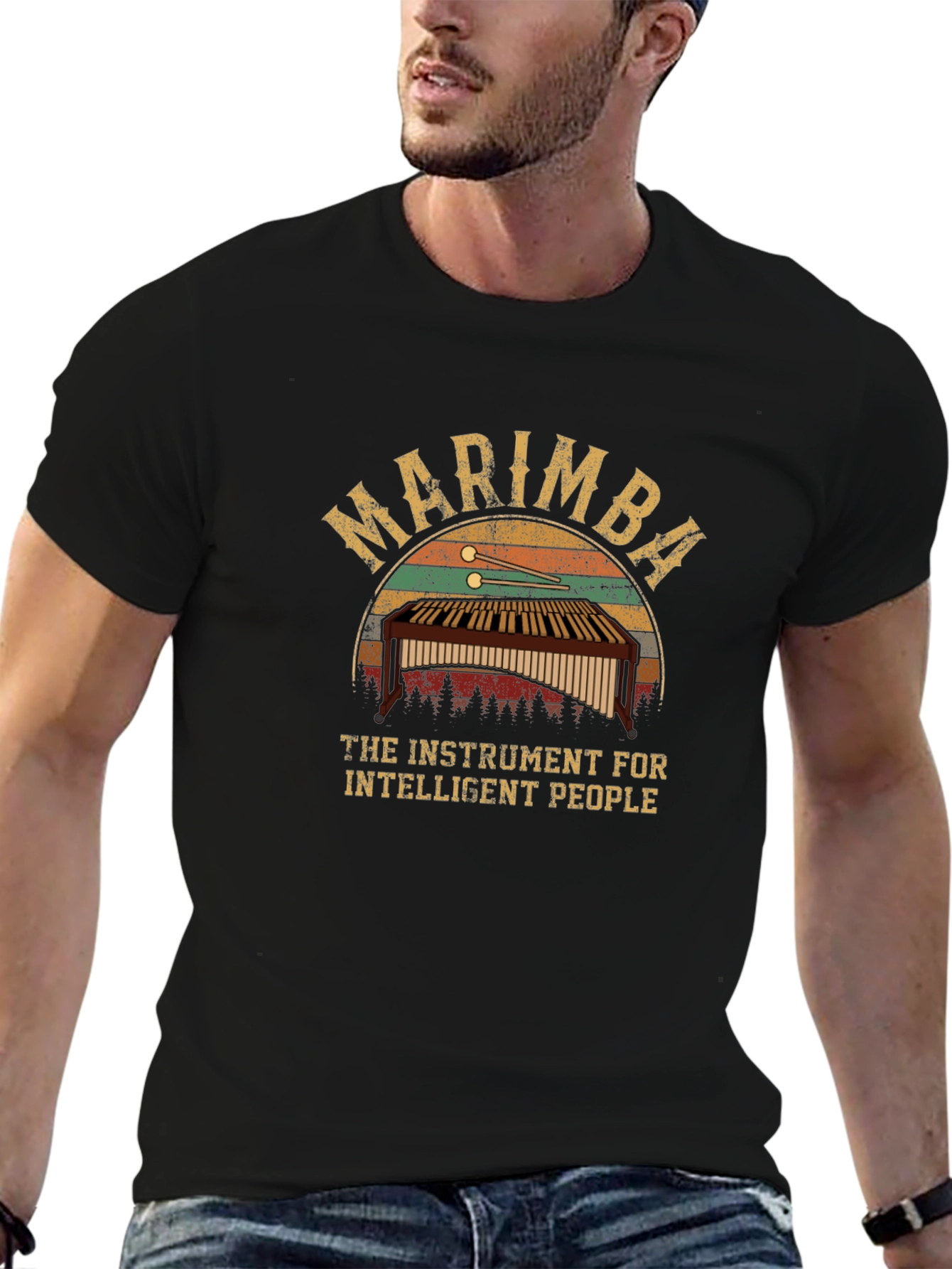 Marimba T-Shirt - Instrument For Intelligent People