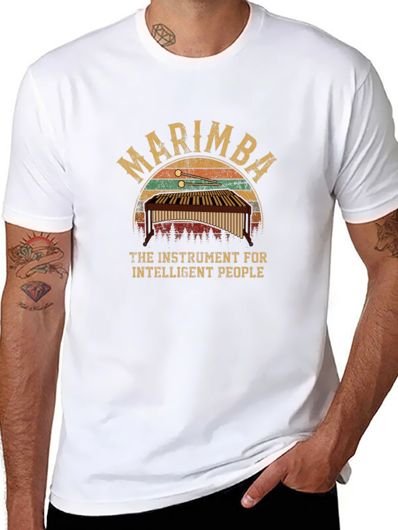 Marimba T-Shirt - Instrument For Intelligent People