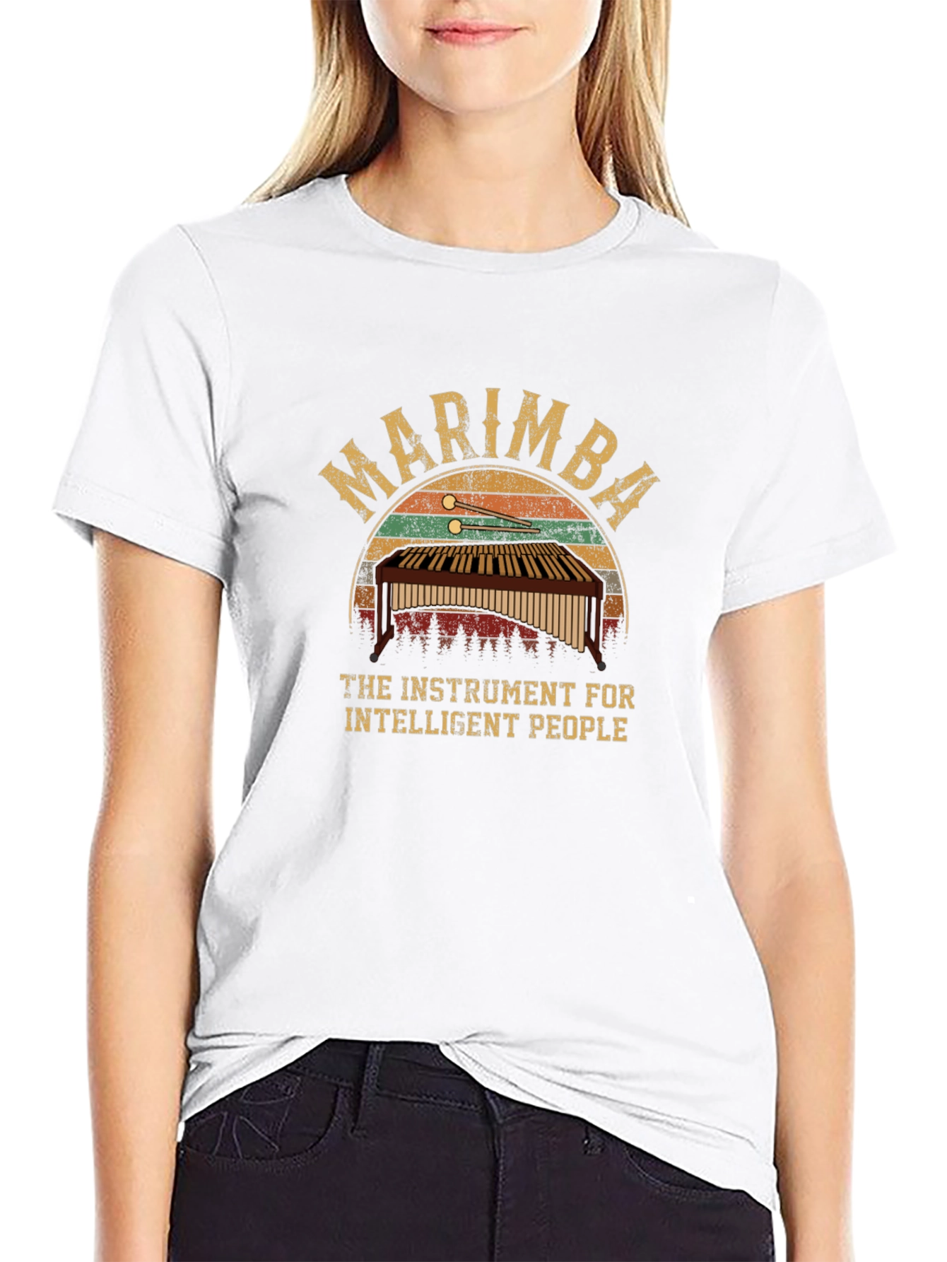 Marimba T-Shirt - Instrument For Intelligent People
