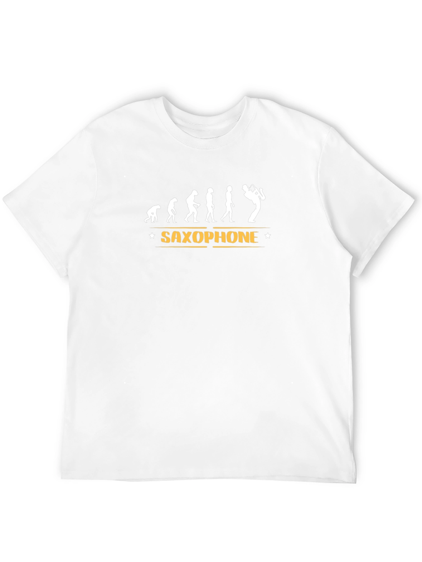 Saxophone Evolution T-Shirt - Black
