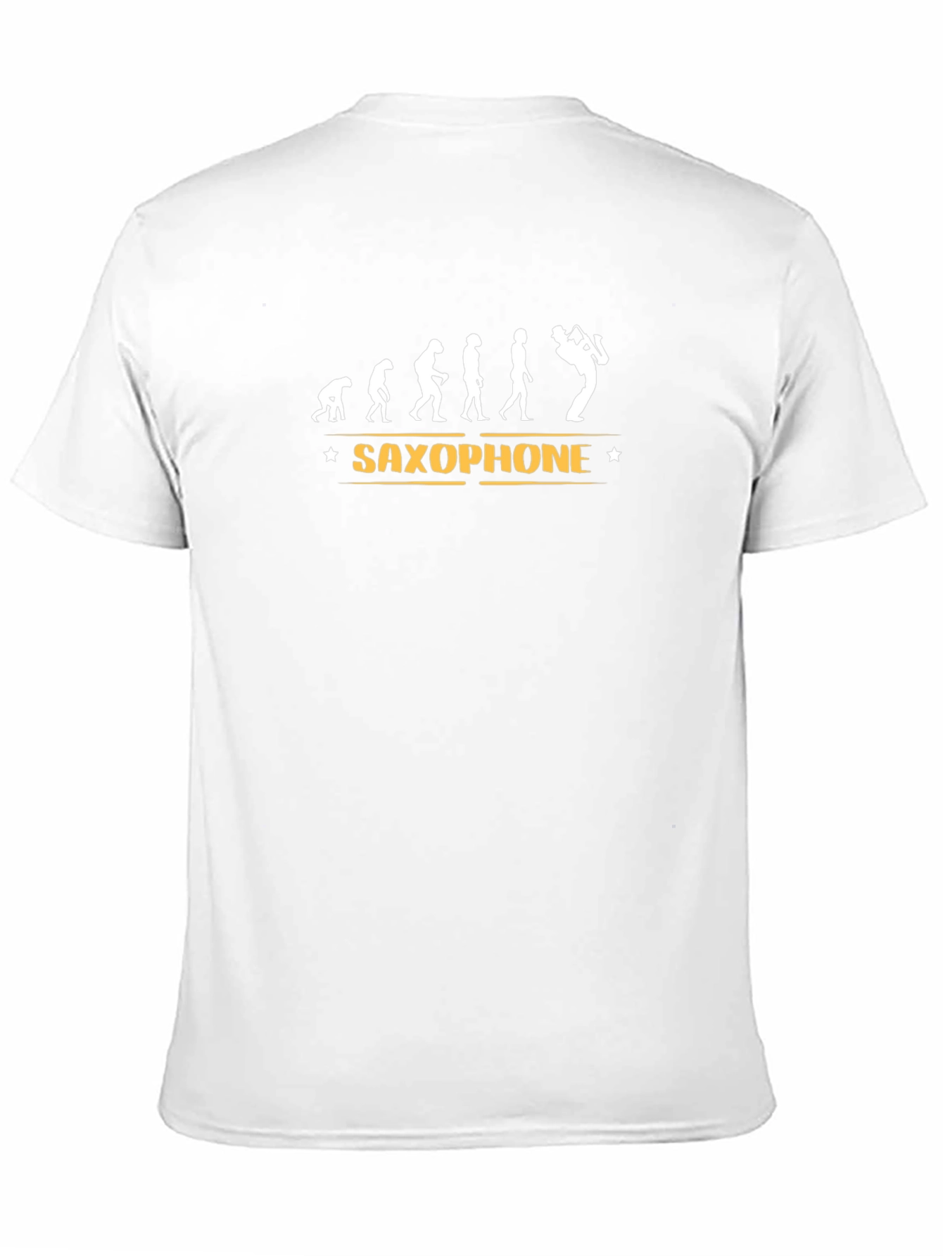 Saxophone Evolution T-Shirt - Black