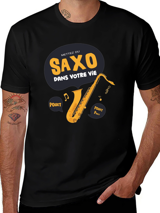 Saxophone T-Shirt - Add Saxo to Your Life!