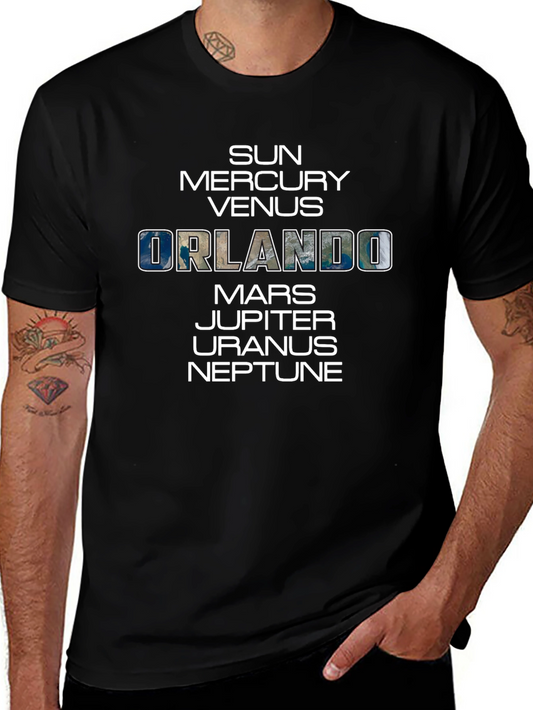 Orlando Planets T-Shirt - Sun Mercury Venus Mars