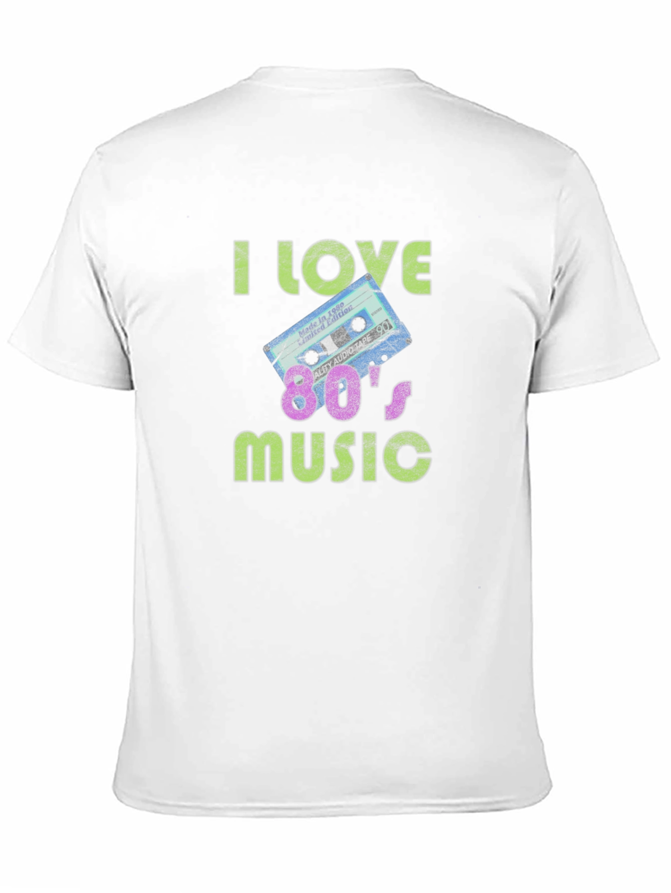 I Love 80s Music Graphic T-Shirt