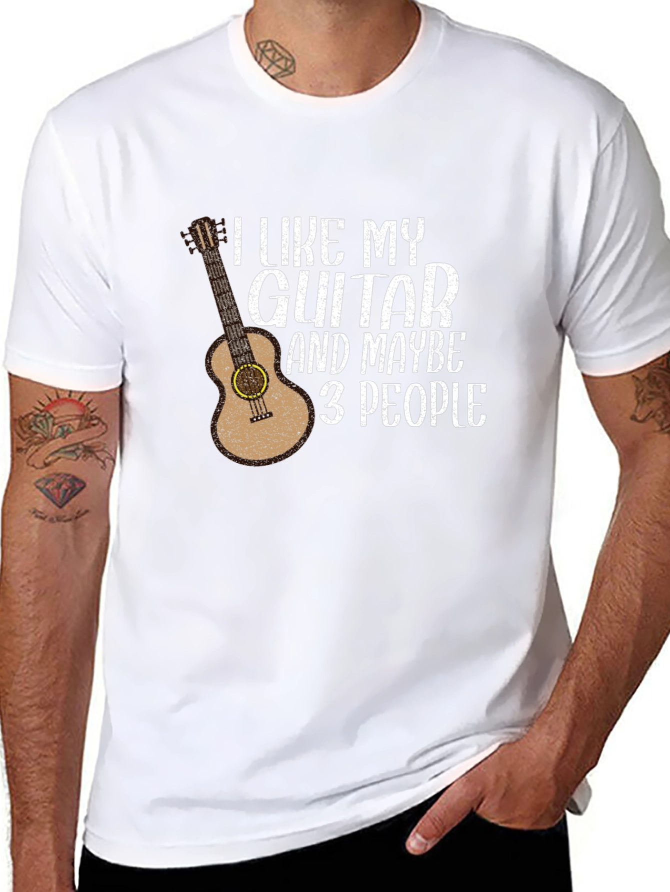 Guitar Lover T-Shirt - I Like My Guitar
