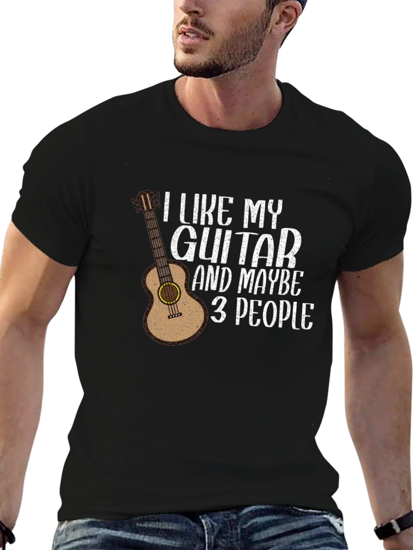 Guitar Lover T-Shirt - I Like My Guitar