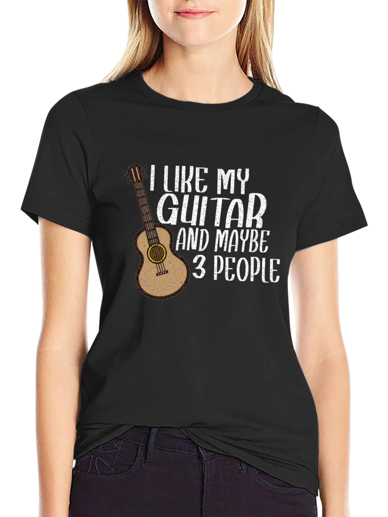 Guitar Lover T-Shirt - I Like My Guitar