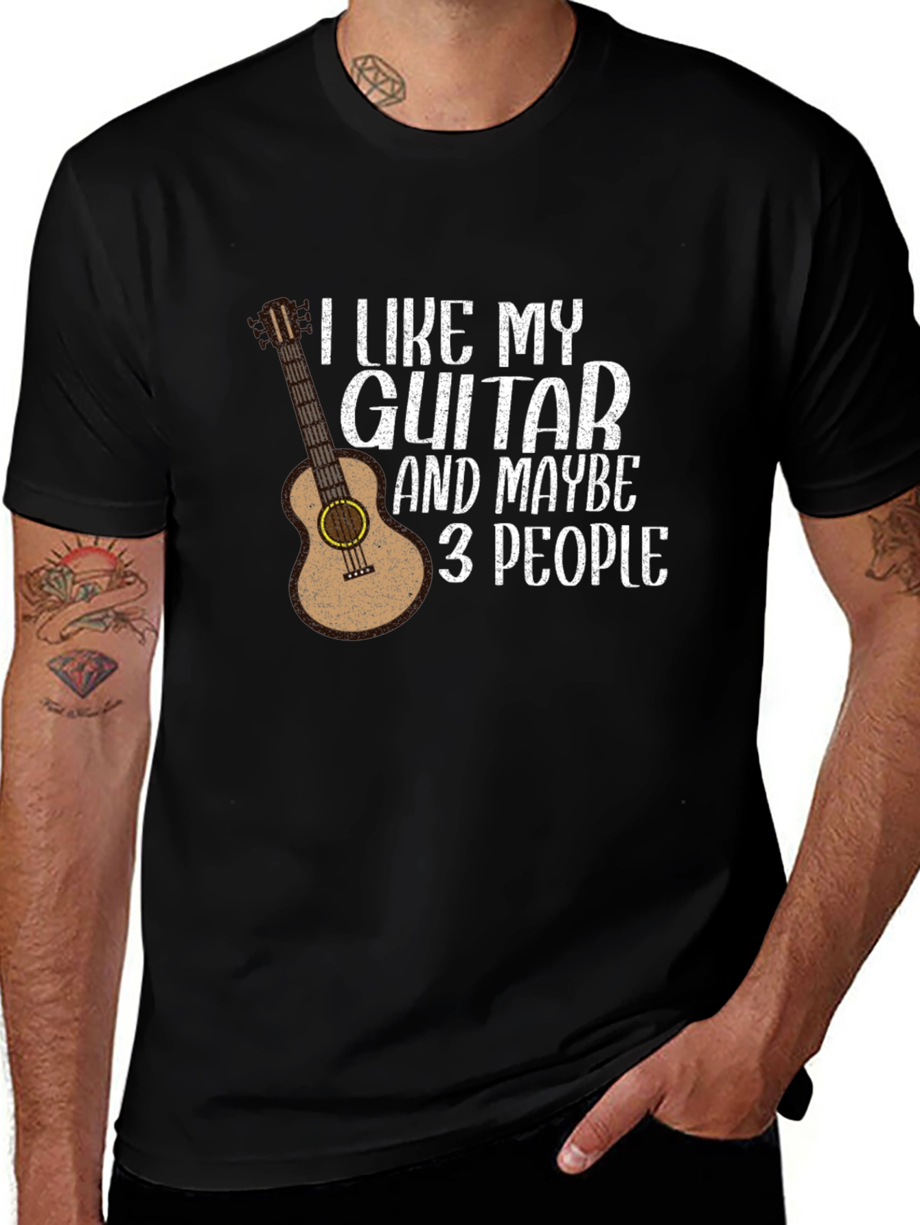 Guitar Lover T-Shirt - I Like My Guitar