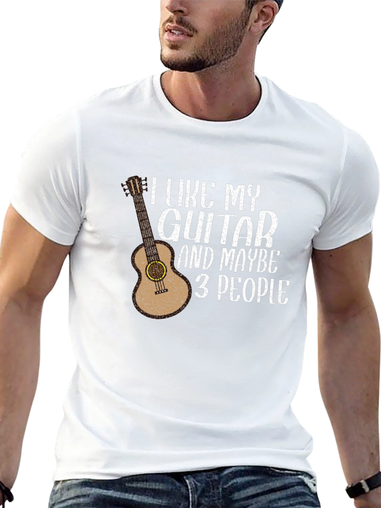 Guitar Lover T-Shirt - I Like My Guitar