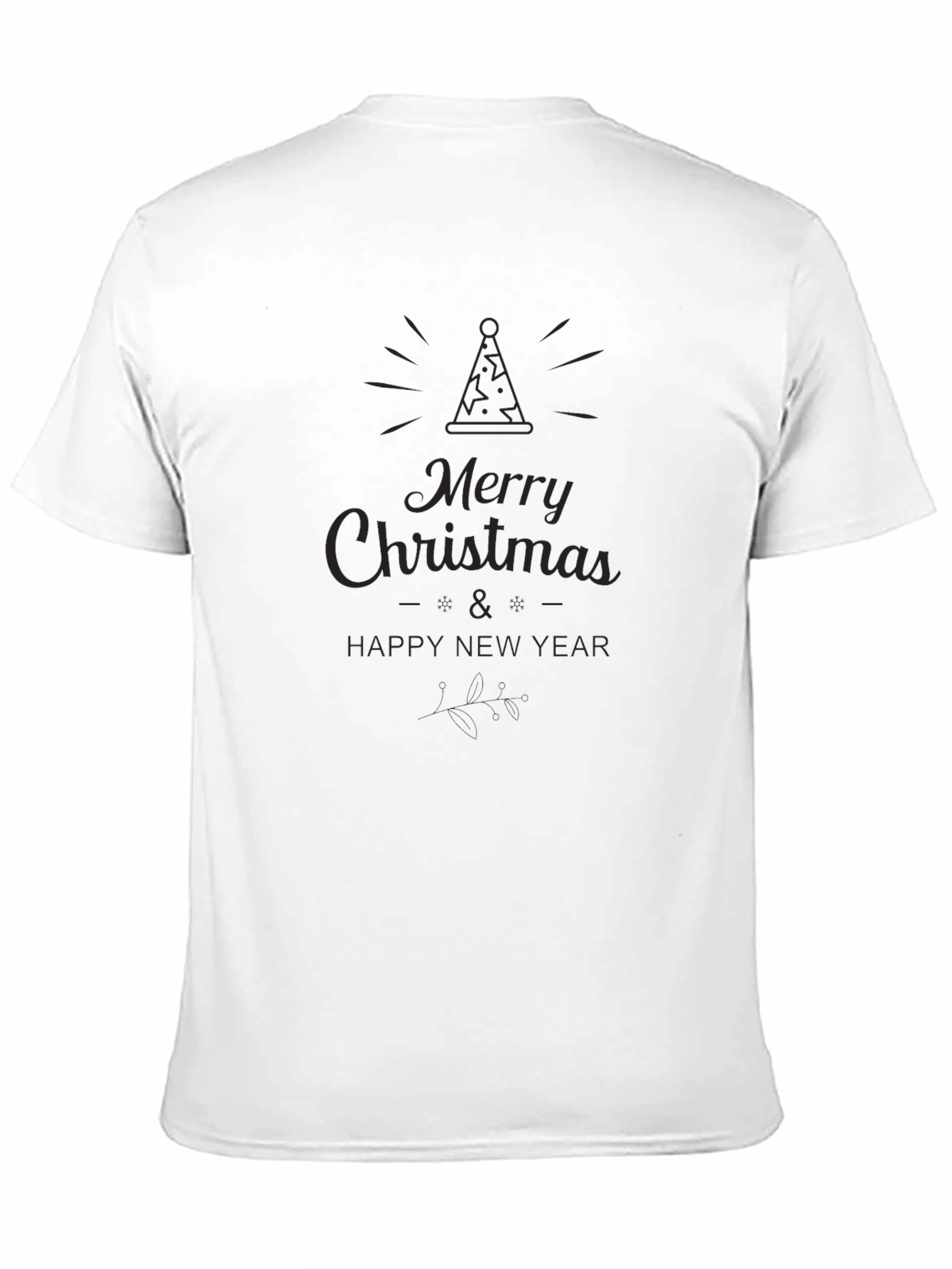 Merry Christmas & Happy New Year Graphic Tee