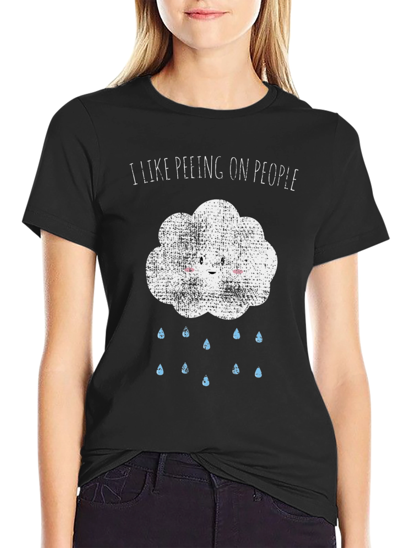 I Like Peeing On People Graphic Tee