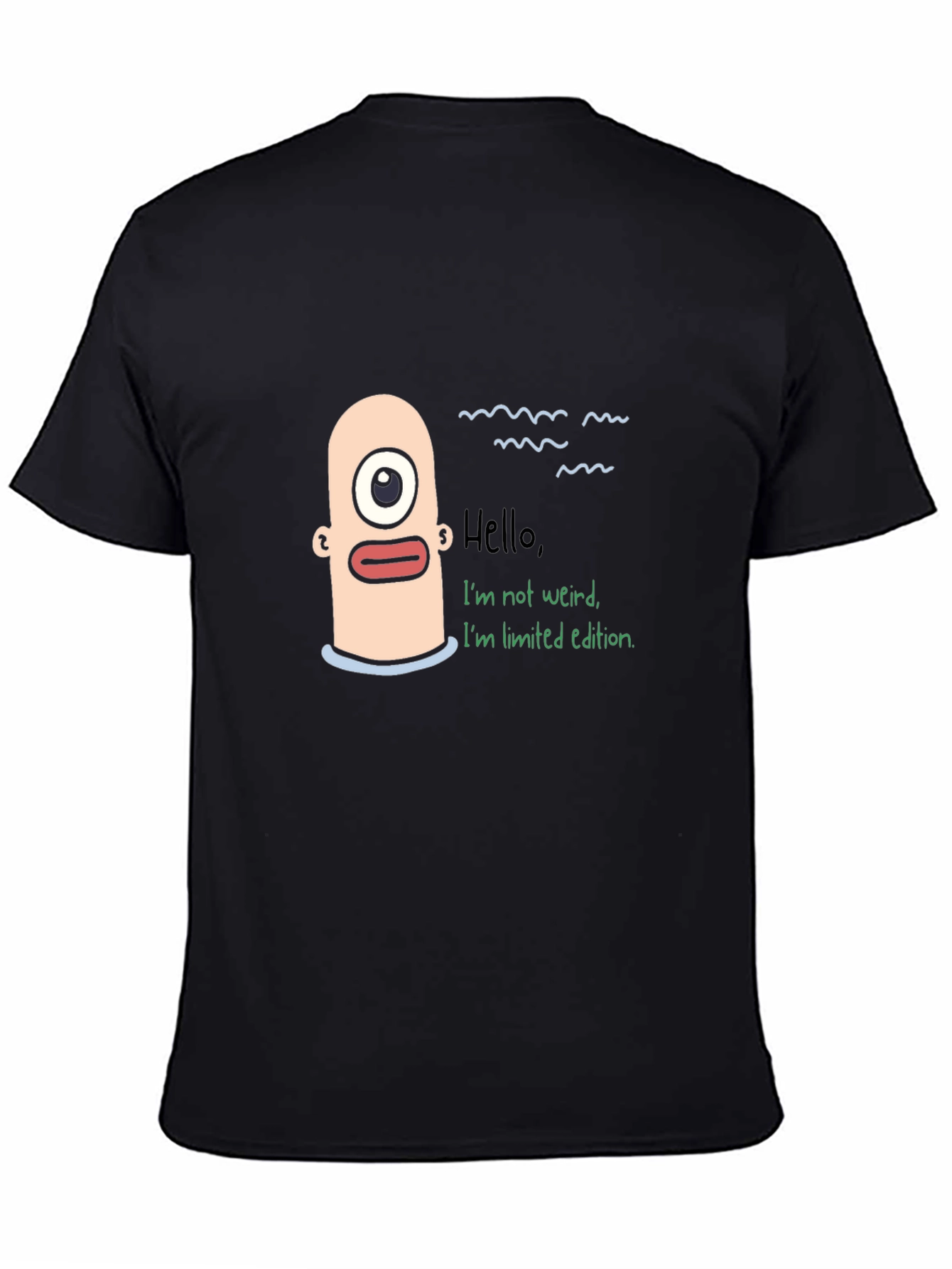 Unique Graphic Tee - Hello Im Limited Edition