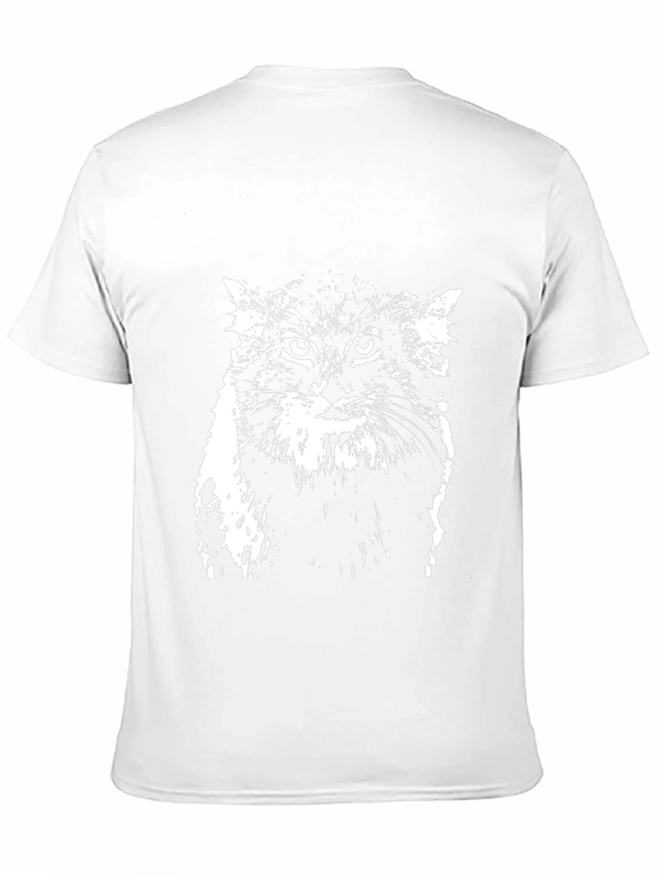 Wild Cat Graphic Tee - Unique Animal Shirt