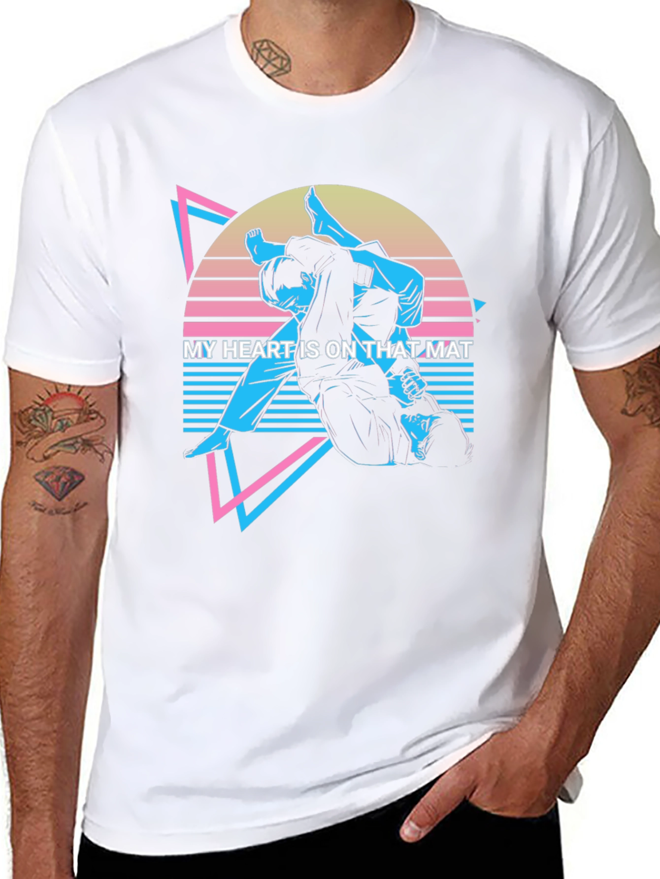 BJJ Retro Jiu Jitsu T-Shirt