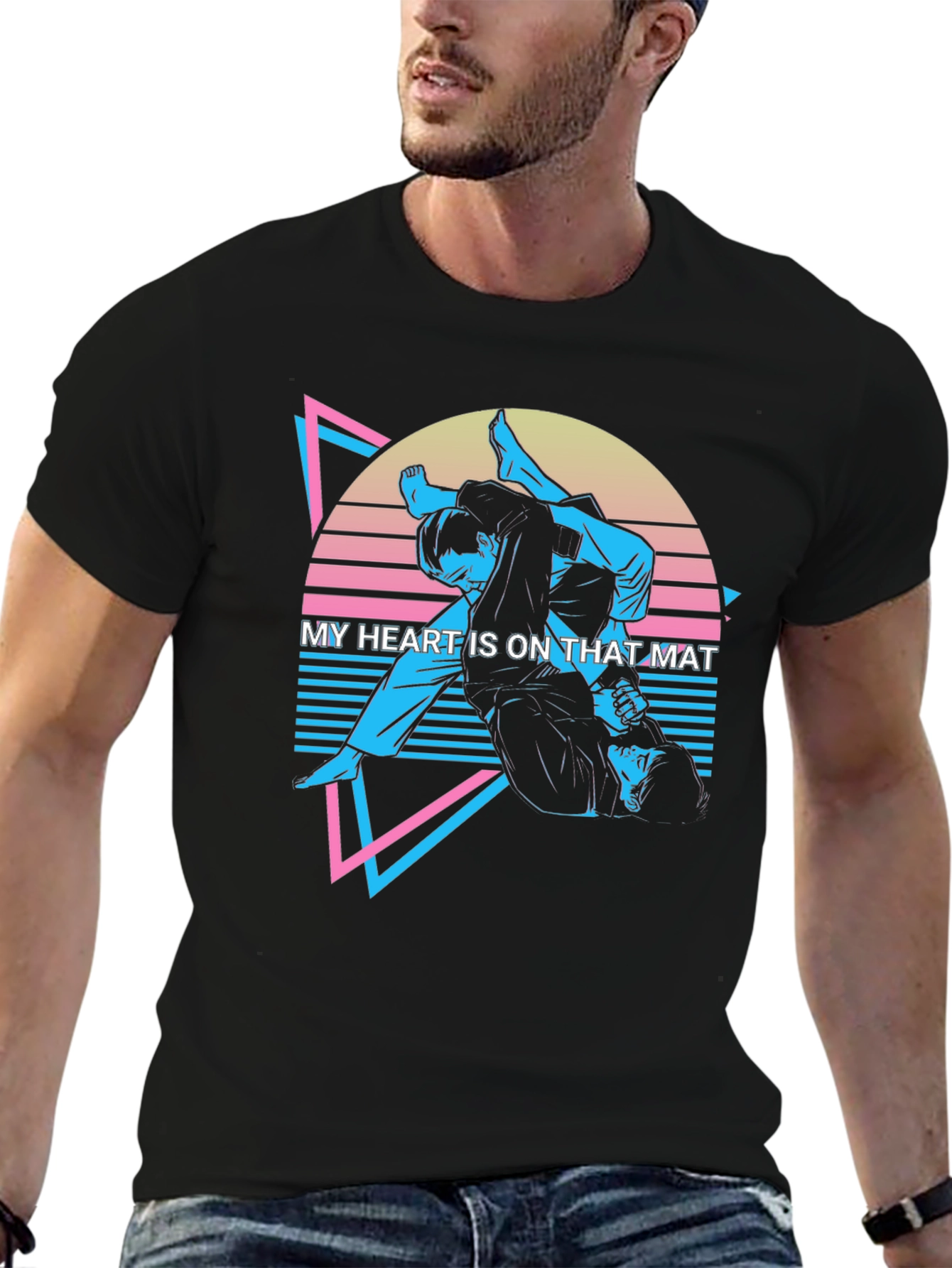 BJJ Retro Jiu Jitsu T-Shirt