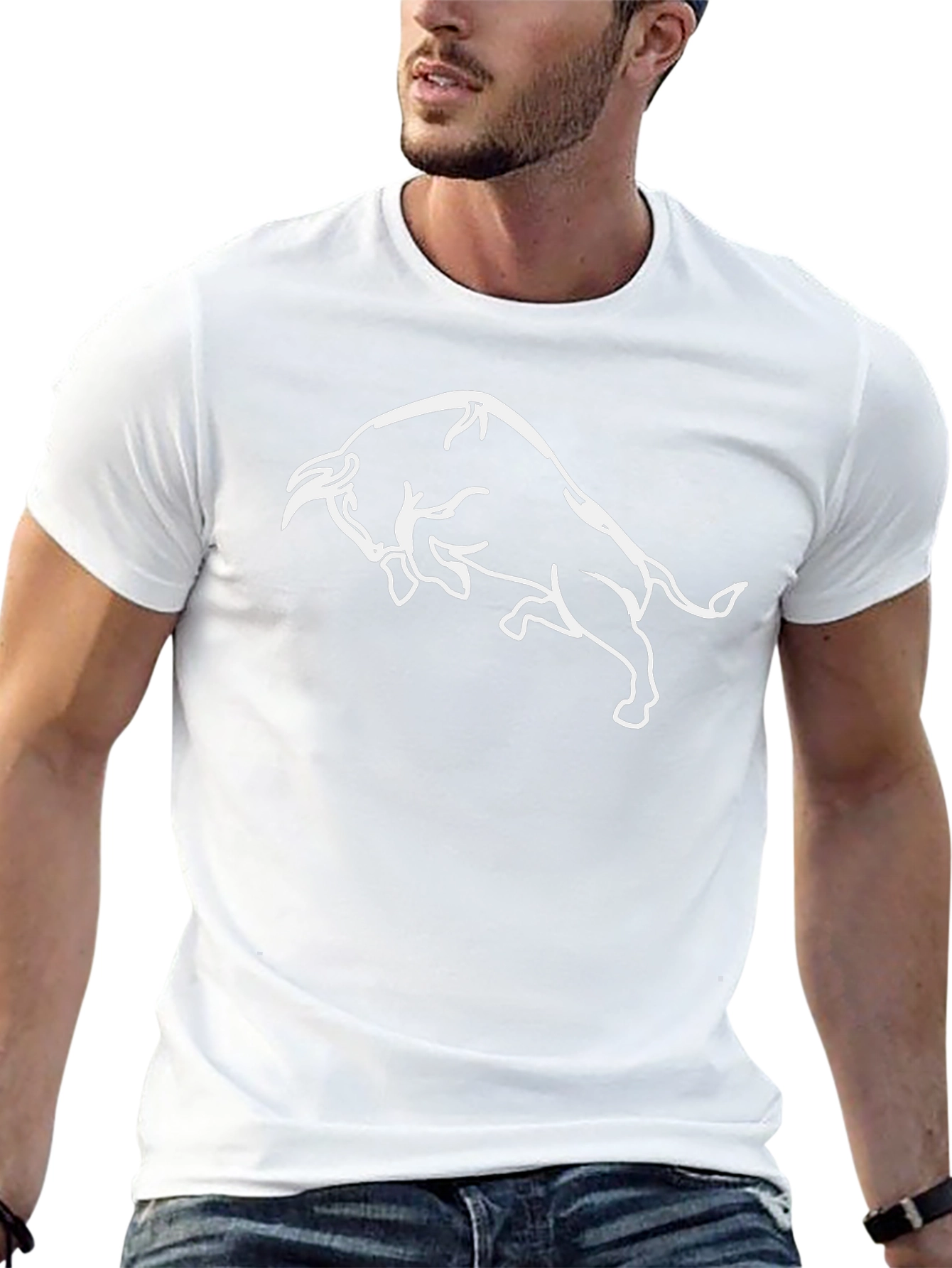 Black Bull Graphic Tee - Bold Style