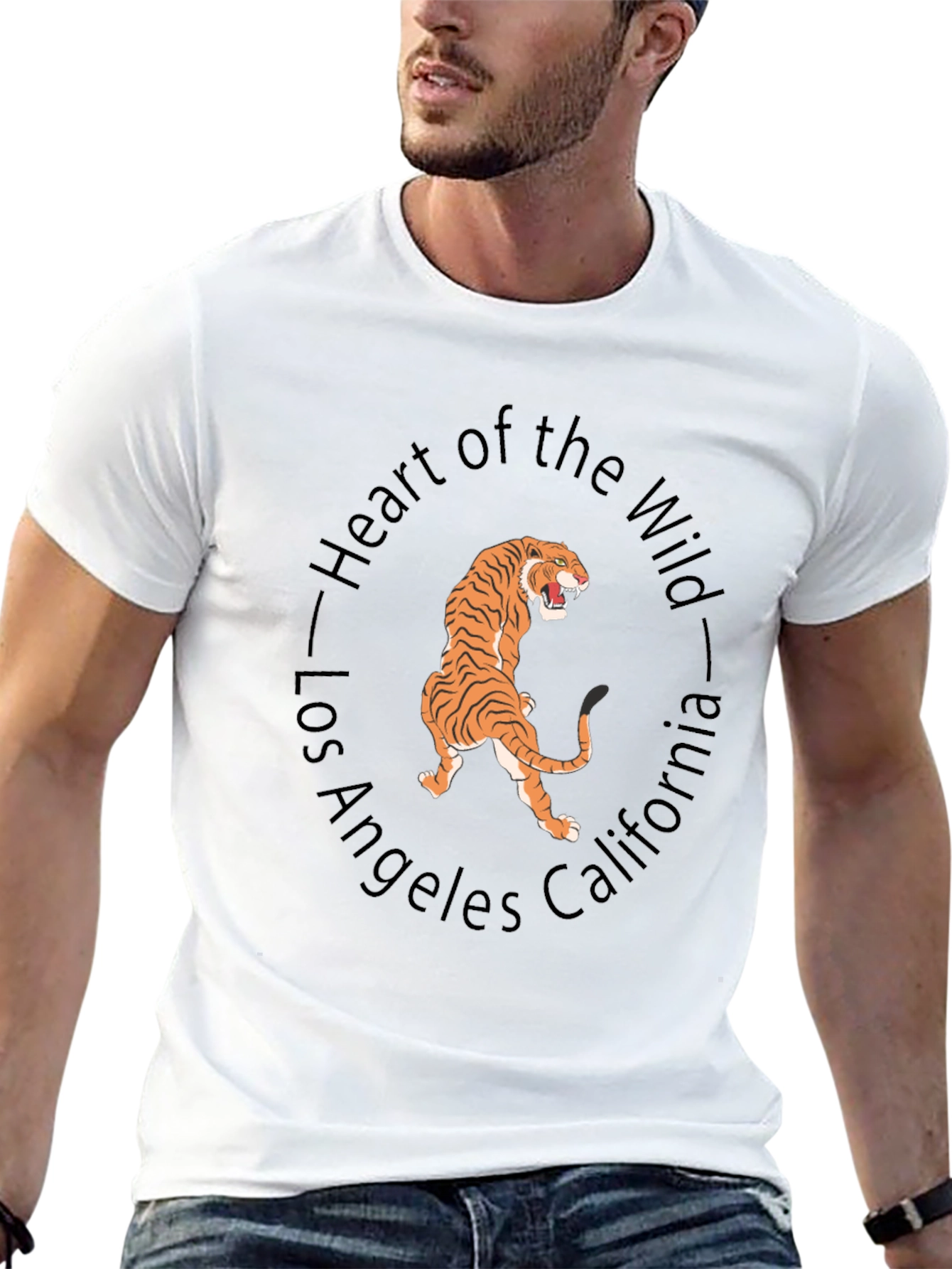 Heart of the Wild Tiger Graphic Tee