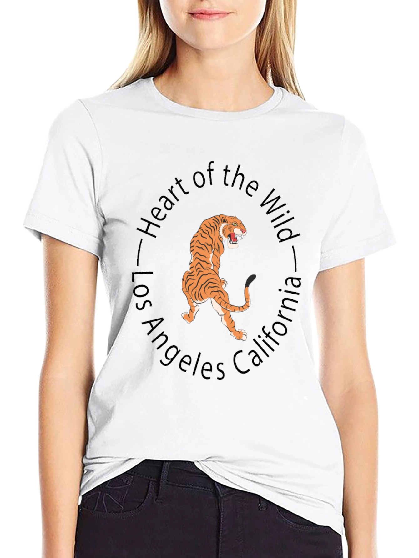 Heart of the Wild Tiger Graphic Tee