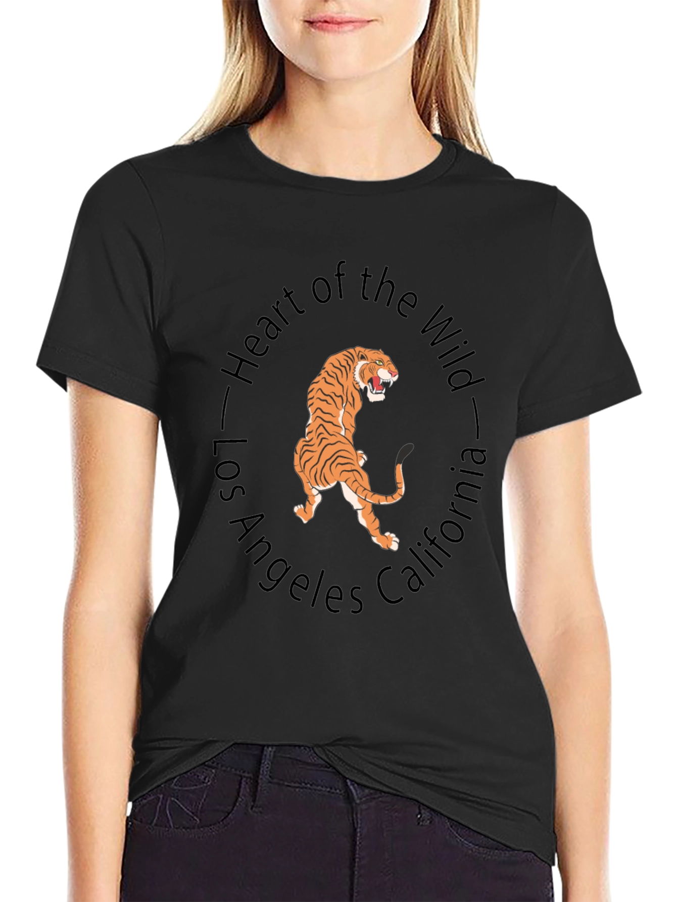 Heart of the Wild Tiger Graphic Tee