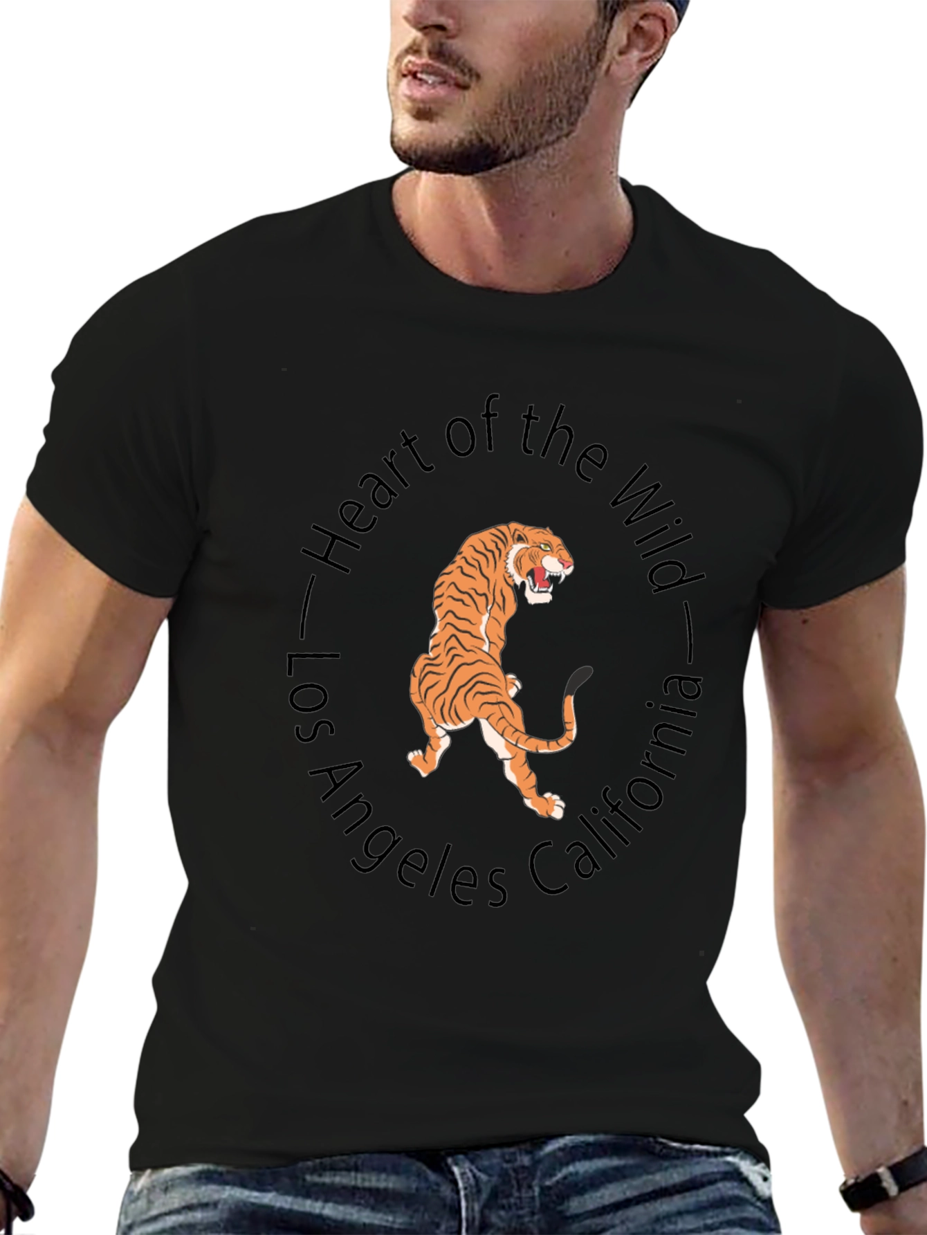 Heart of the Wild Tiger Graphic Tee