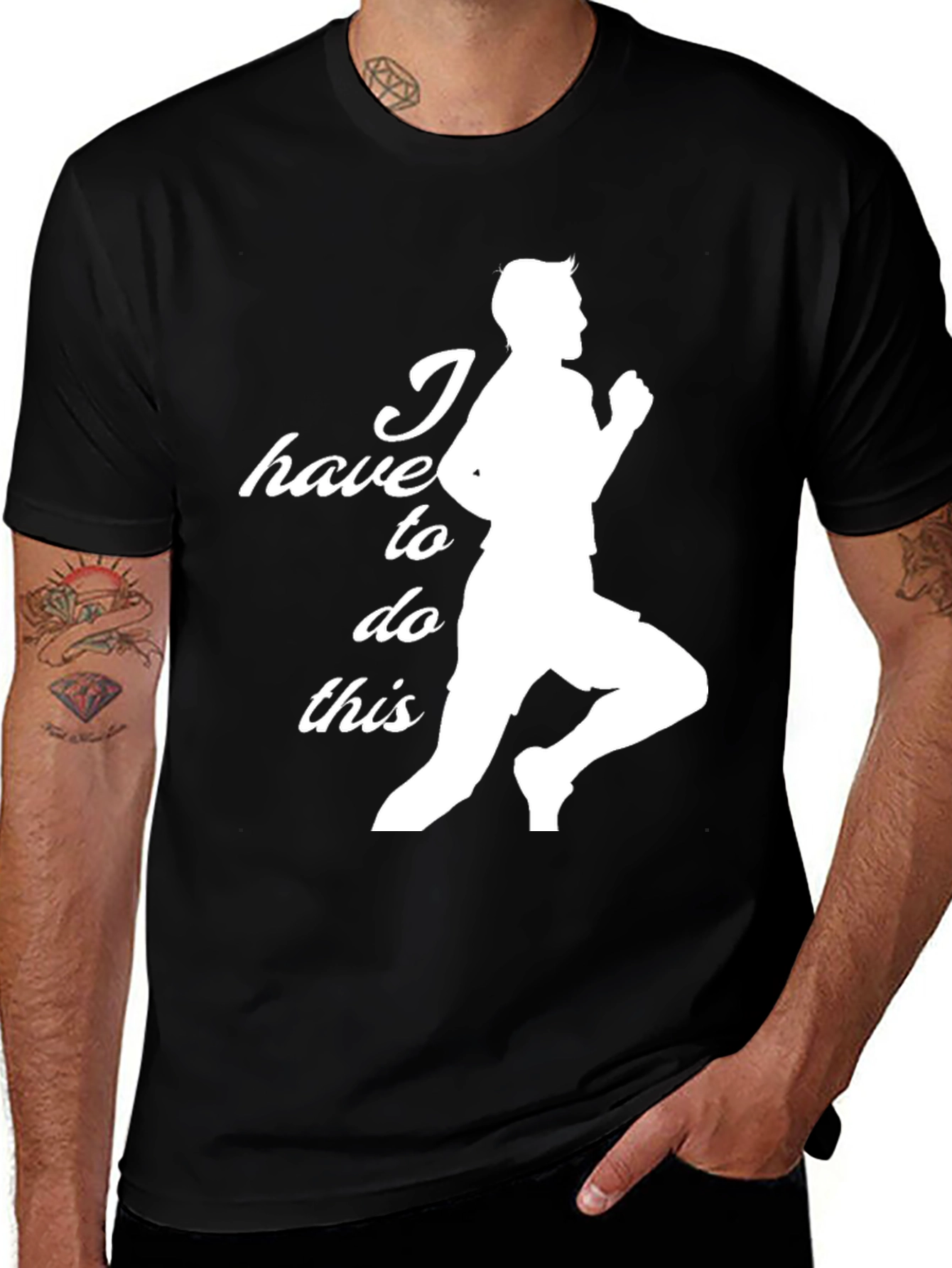 I Have To Do This Running Graphic T-Shirt