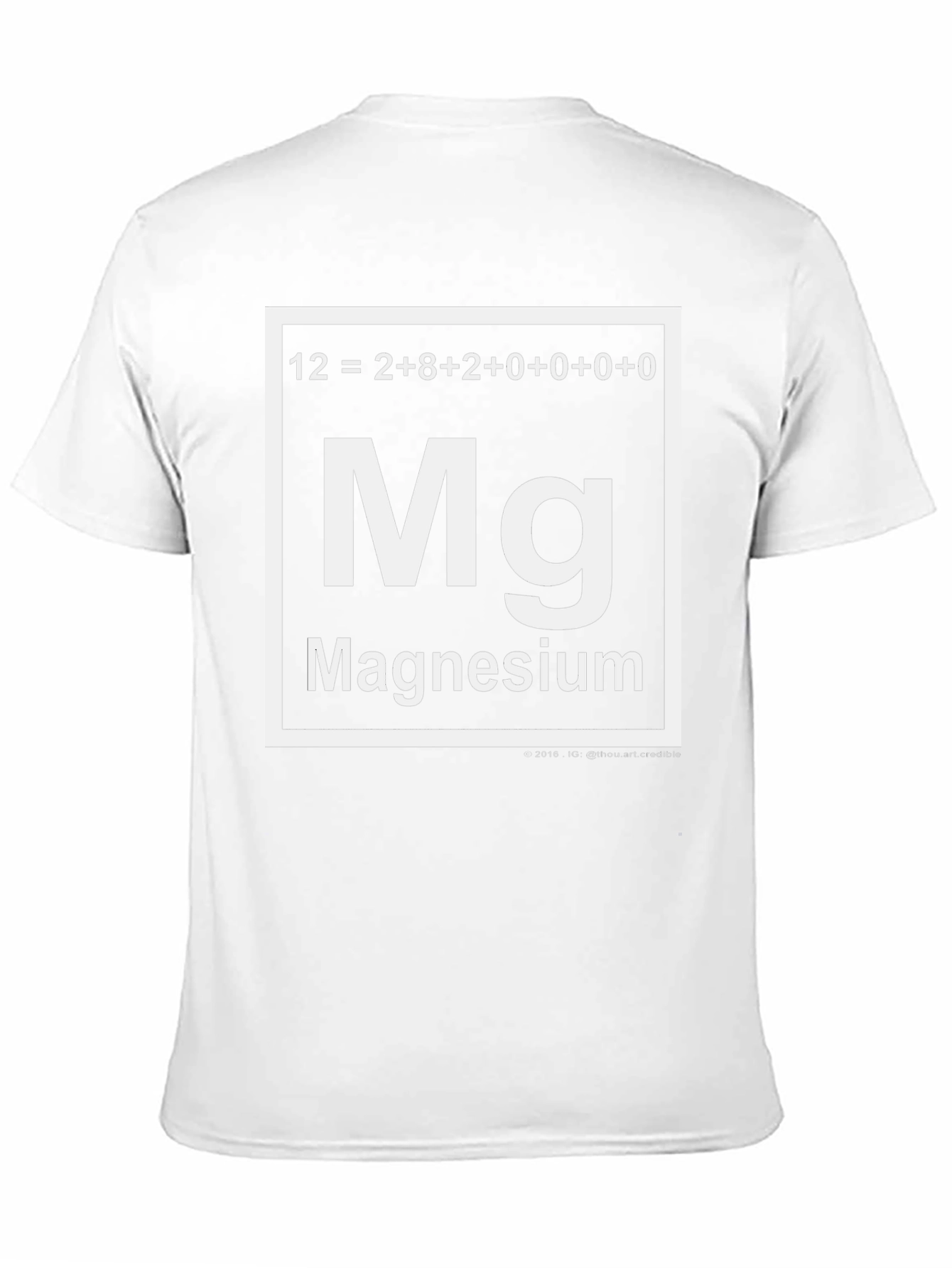 Magnesium Element T-Shirt - Science Tee