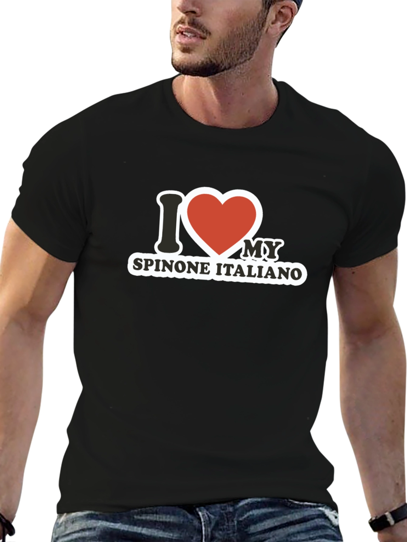 I Heart My Spinone Italiano Dog Breed T-Shirt