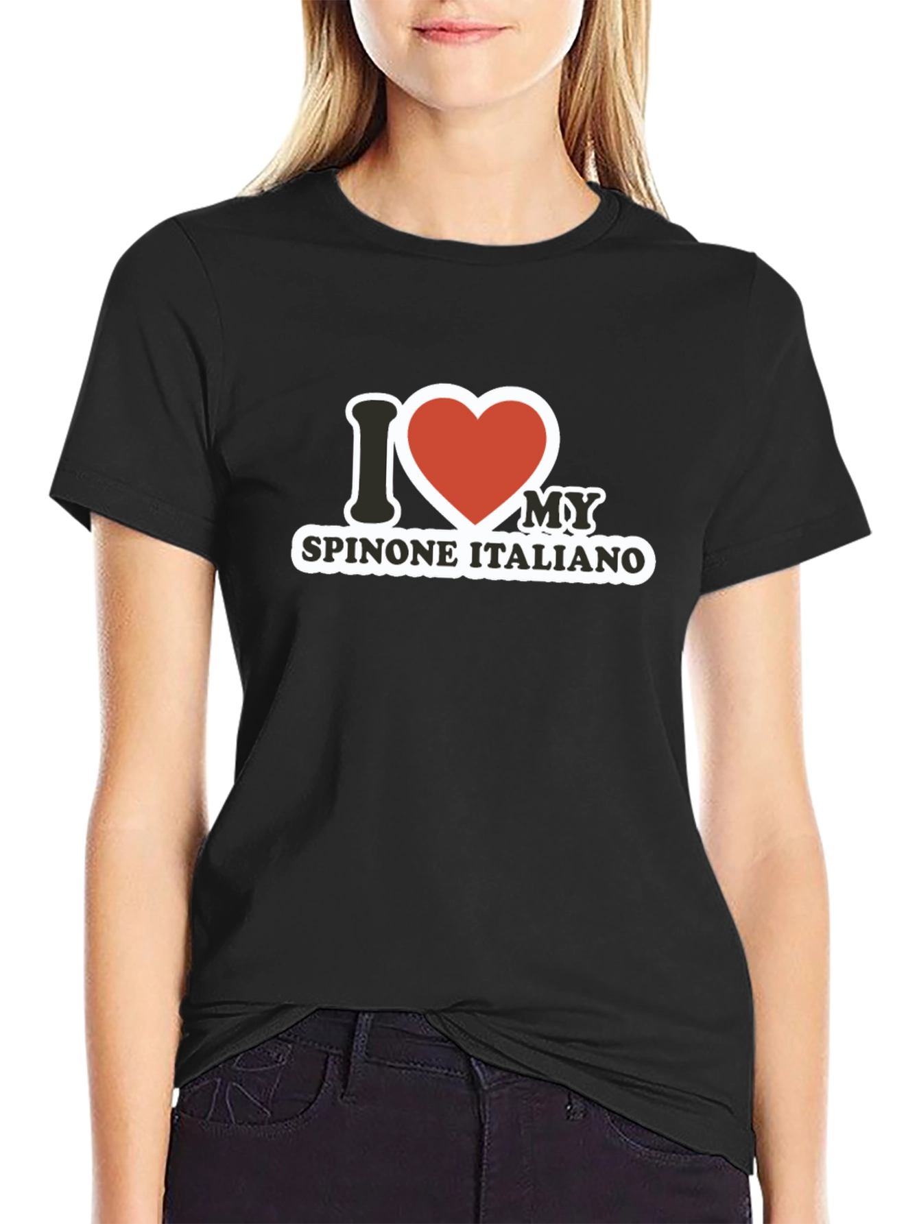 I Heart My Spinone Italiano Dog Breed T-Shirt