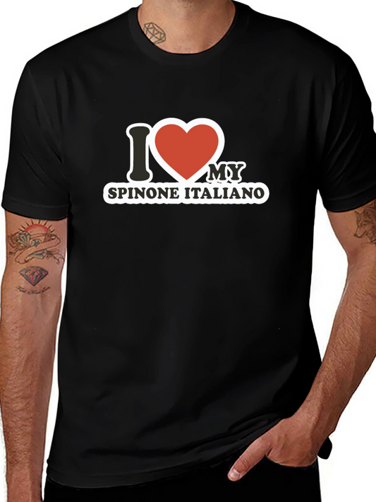 I Heart My Spinone Italiano Dog Breed T-Shirt