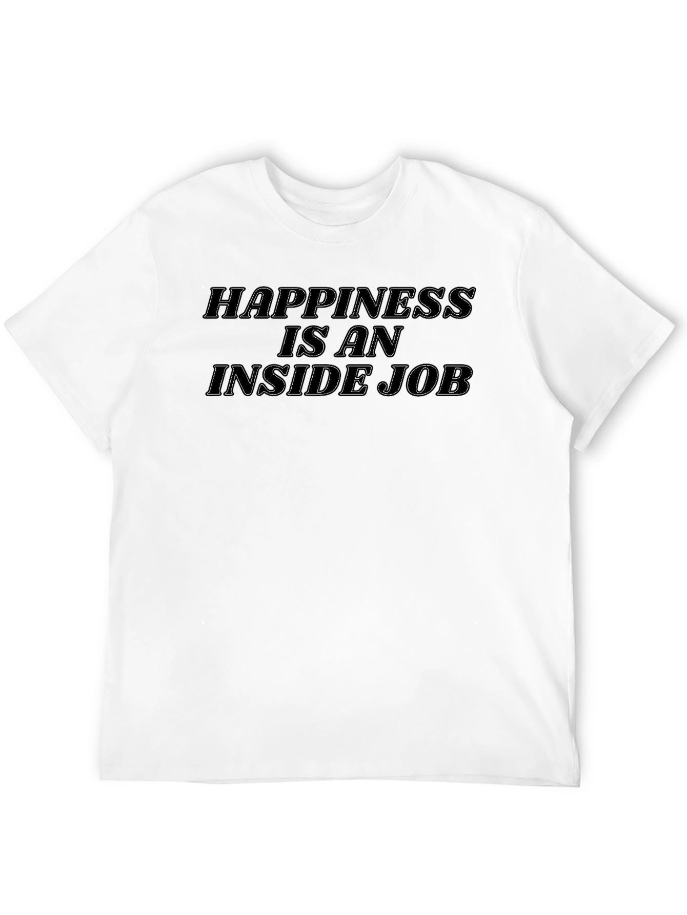 Happiness Inside Job Graphic Tee