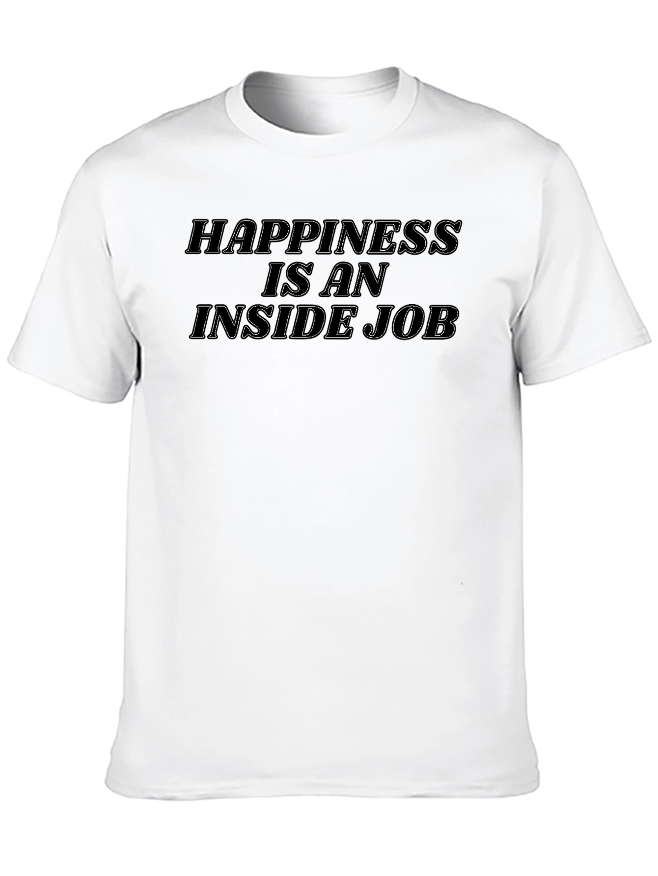Happiness Inside Job Graphic Tee