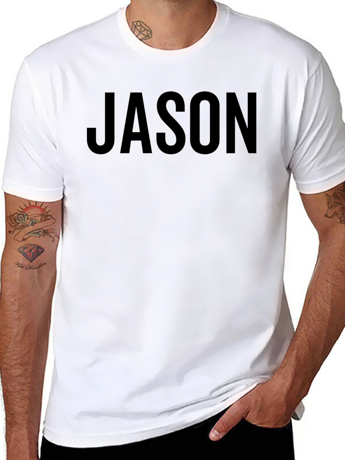 Jason T-Shirt - Classic Crew Neck Tee