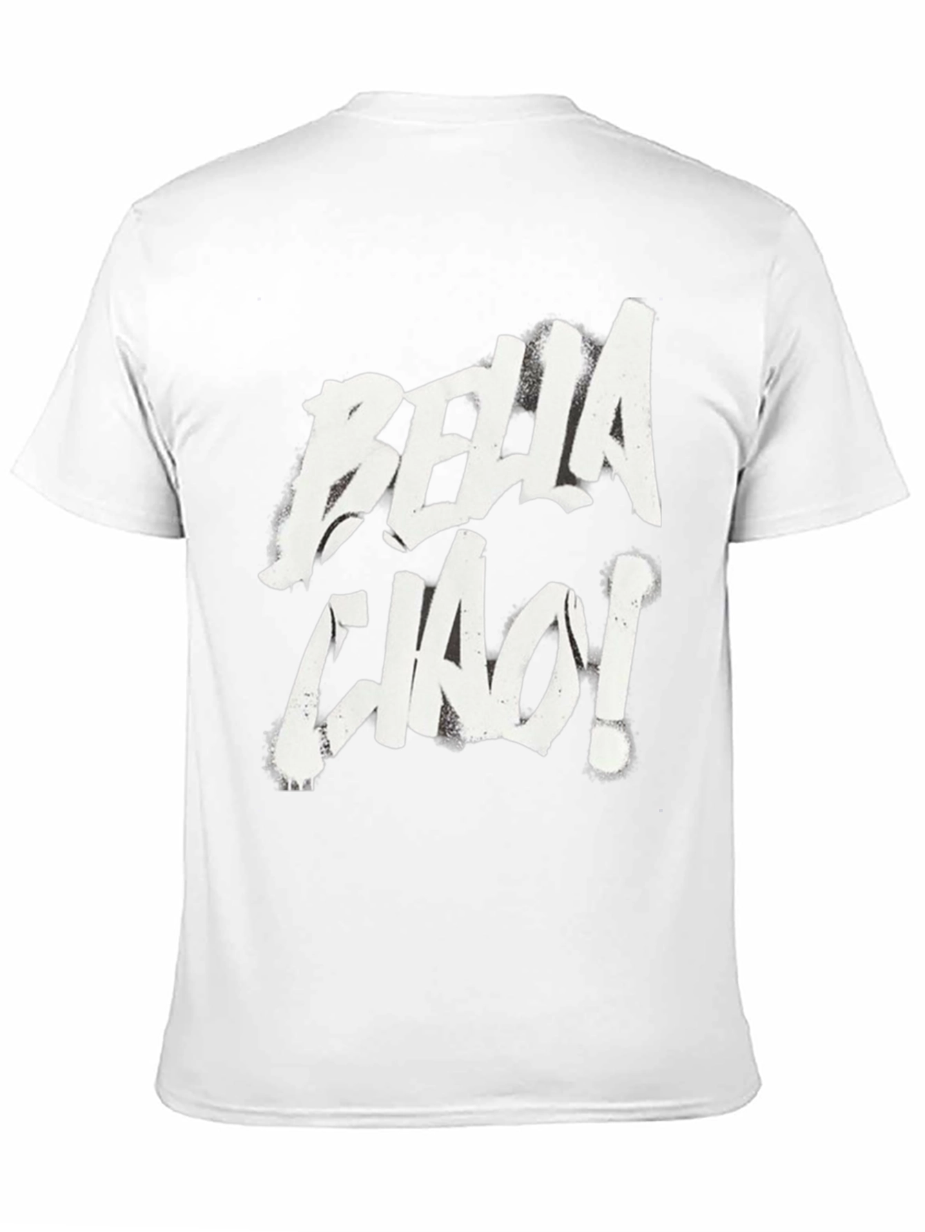 Bella Ciao Graphic Tee - Black Cotton T-Shirt