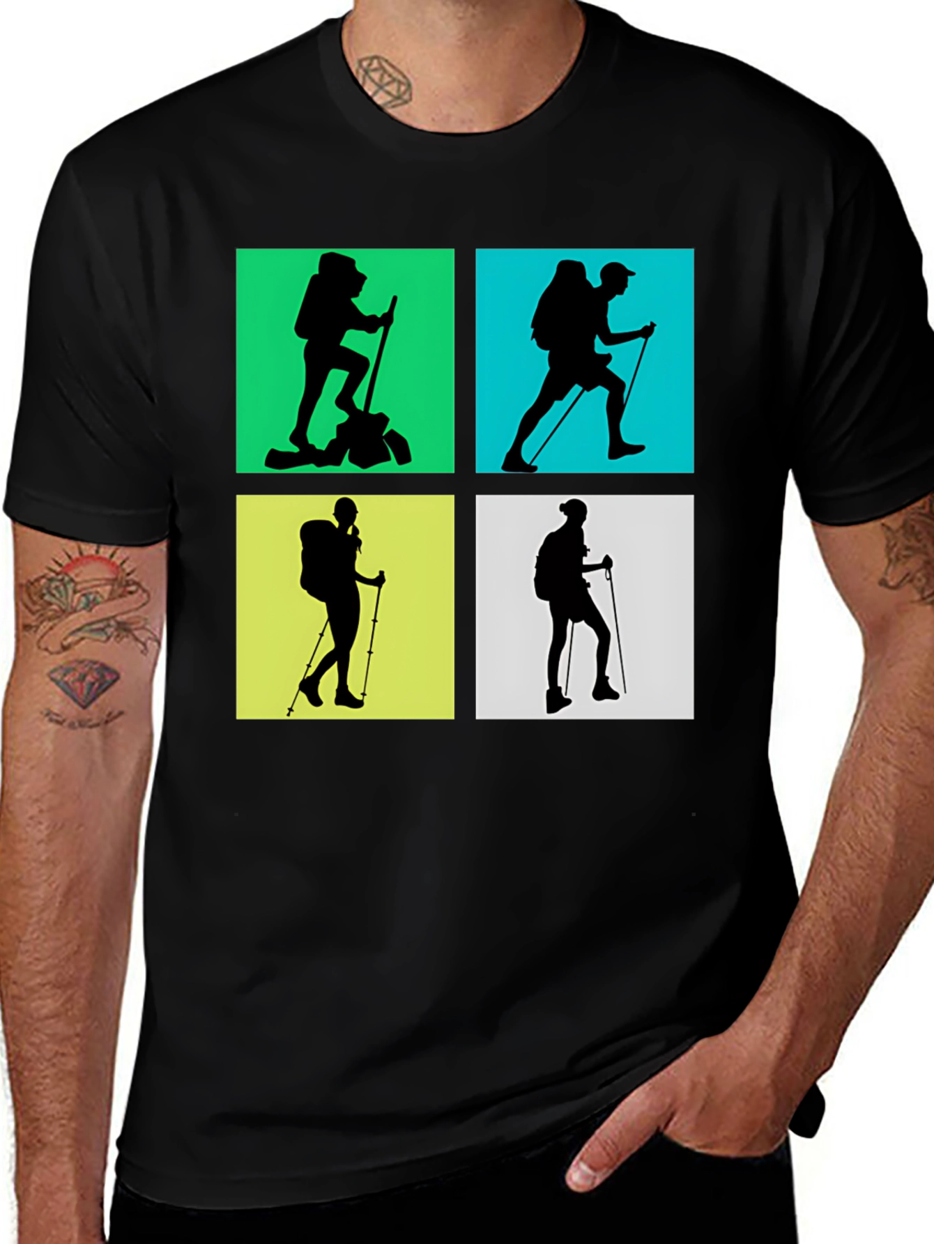 Hiking Silhouette T-Shirt