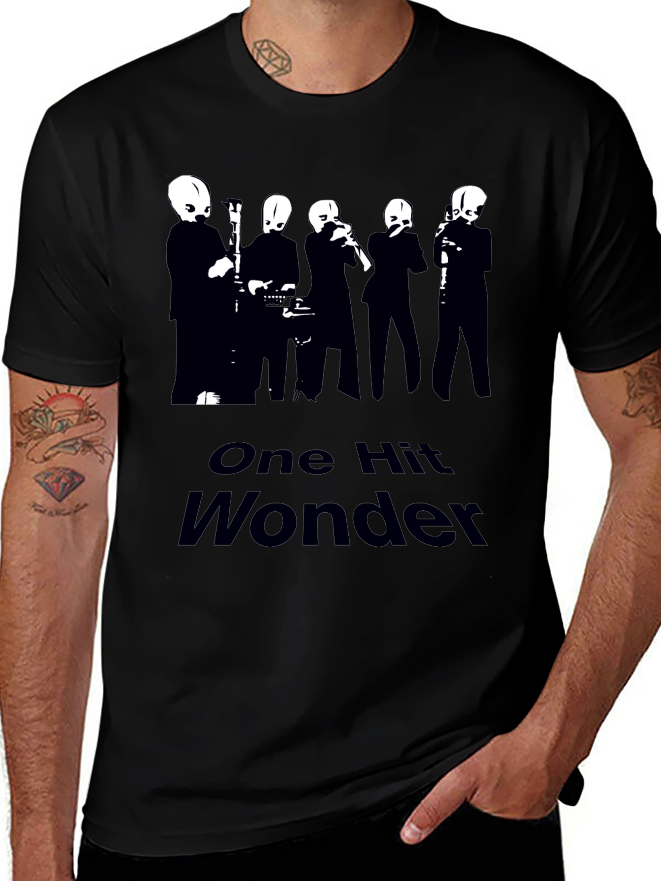 One Hit Wonder Band T-Shirt - Retro Music Tee