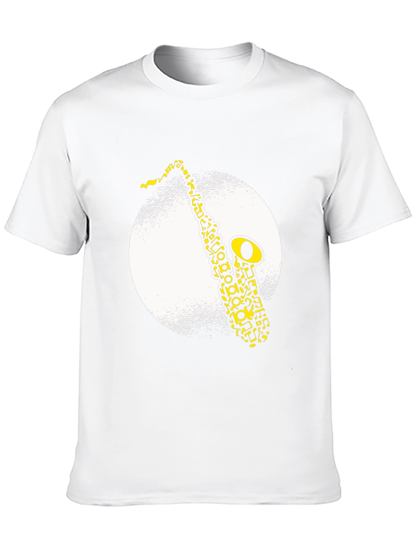 Saxophone Graphic Tee - Cool Music Shirt