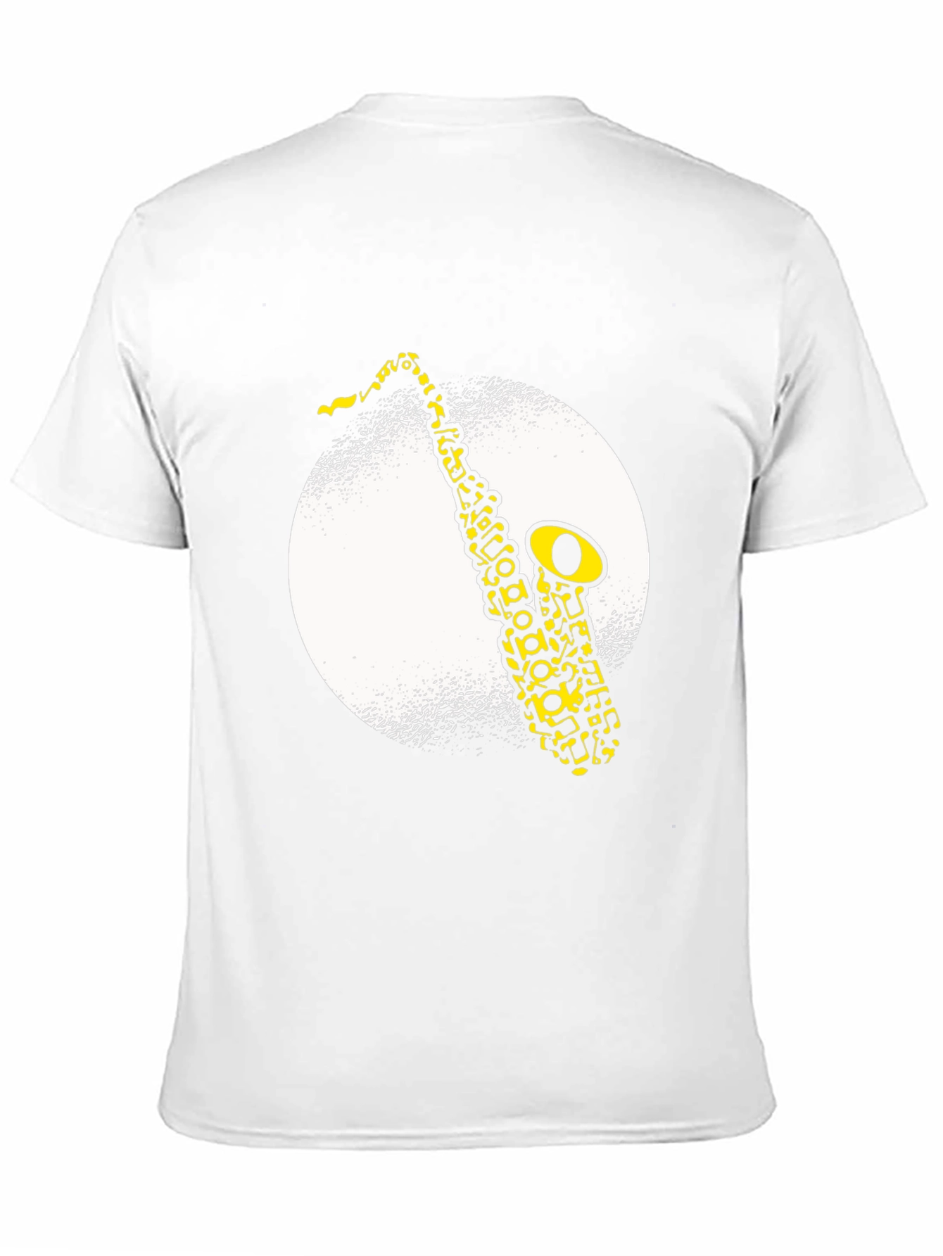 Saxophone Graphic Tee - Cool Music Shirt